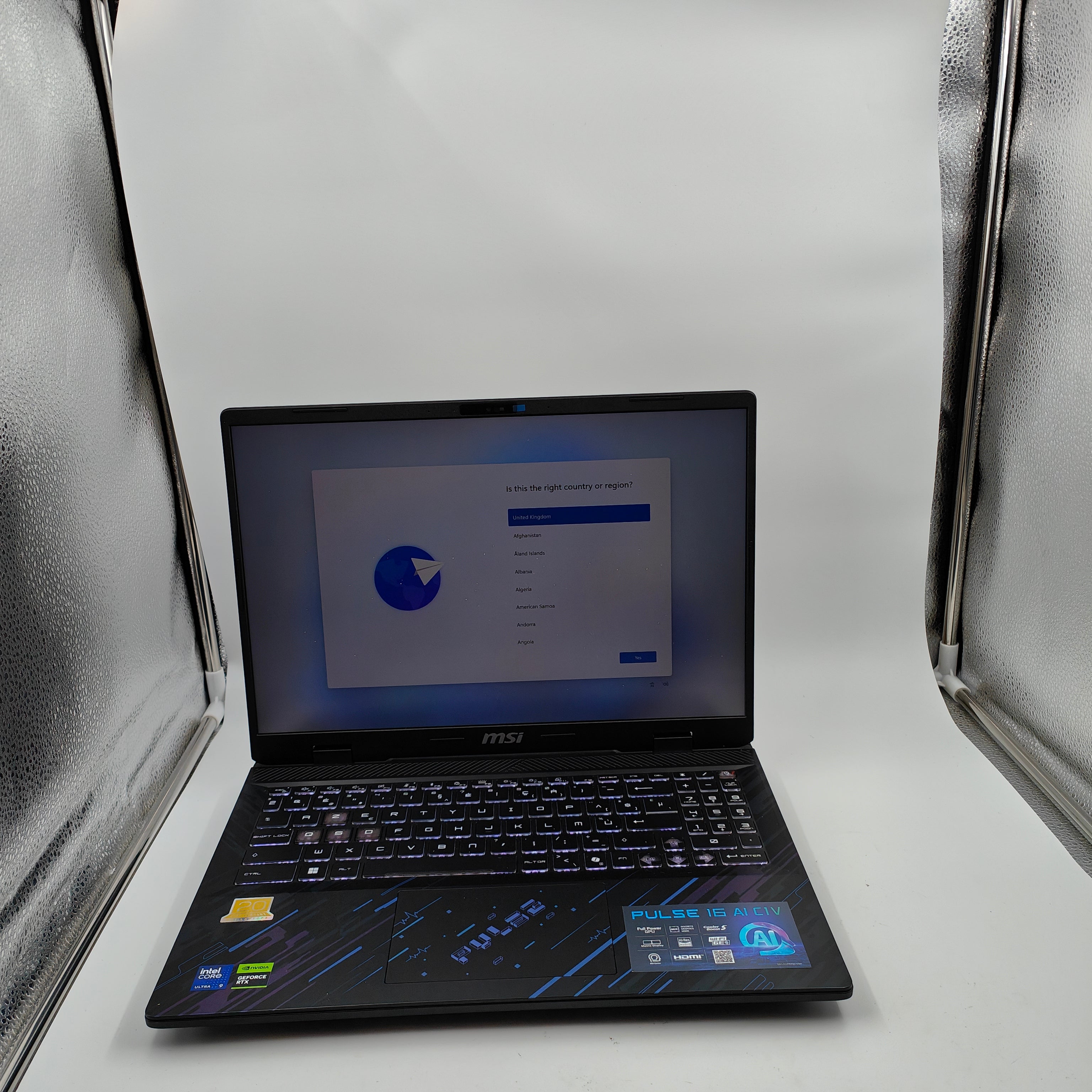 MSI Pulse 16 AI C1VGKG-052BE AZERTY