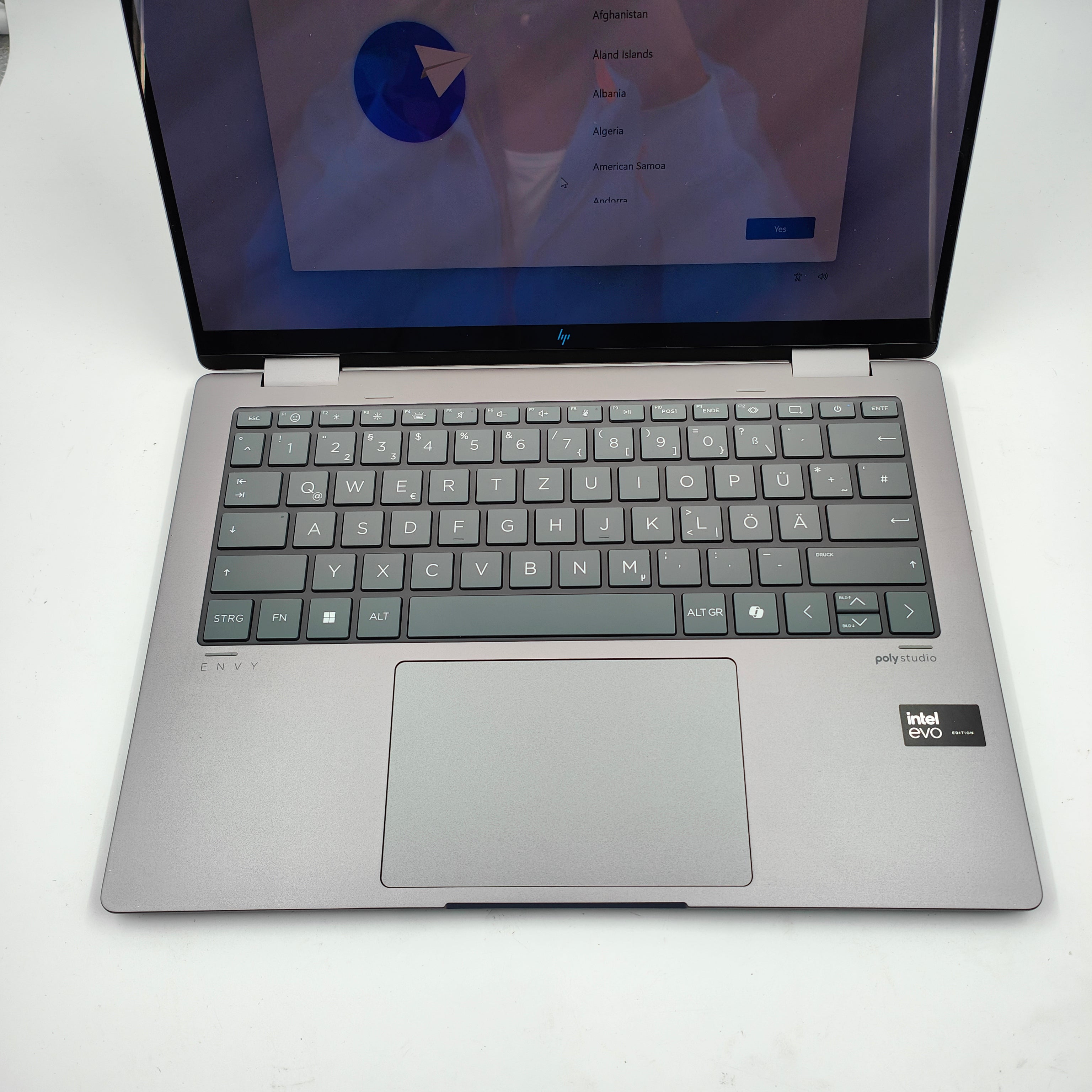 HP Envy x360 14-fc0075ng QWERTZ