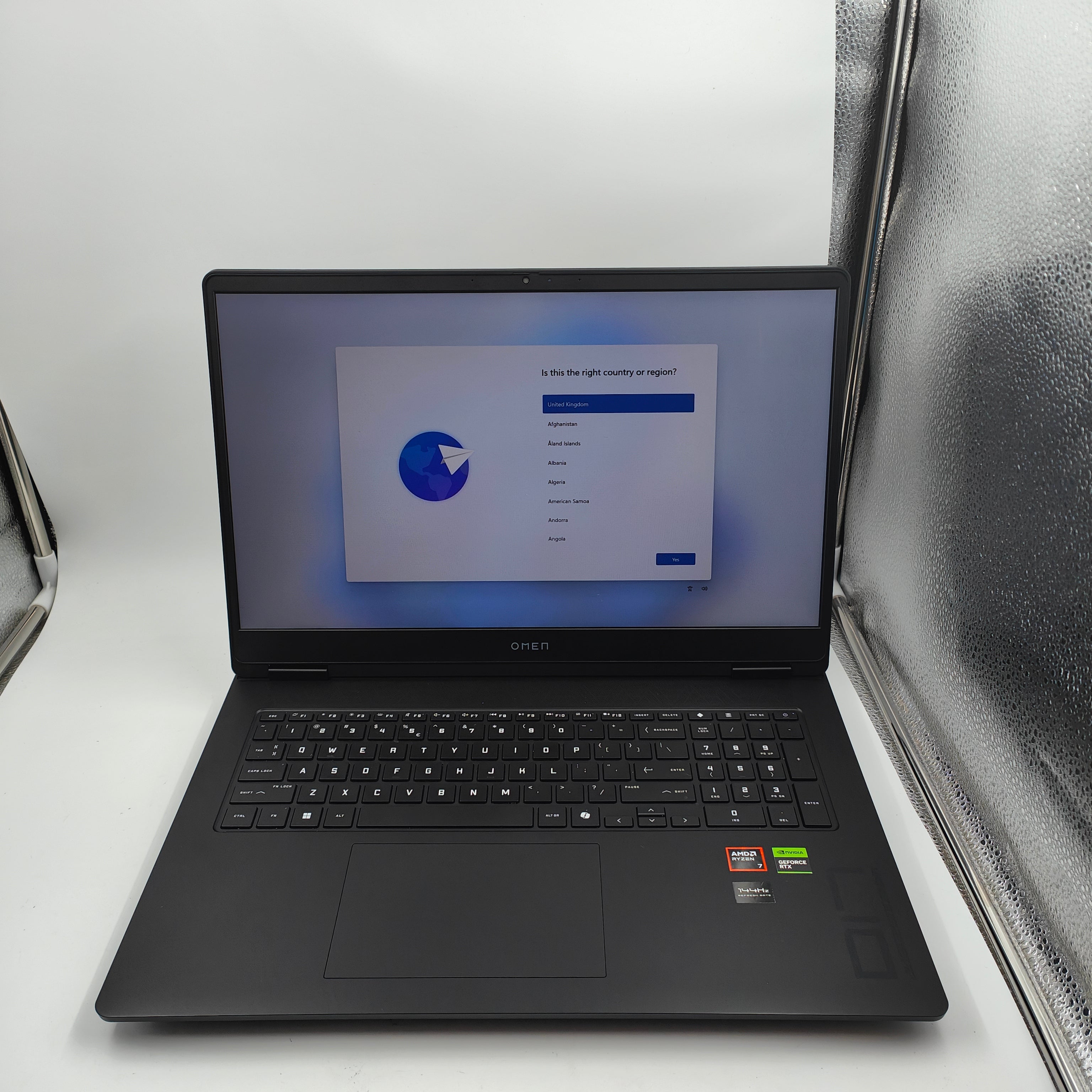 HP OMEN 17-db0970nd QWERTY