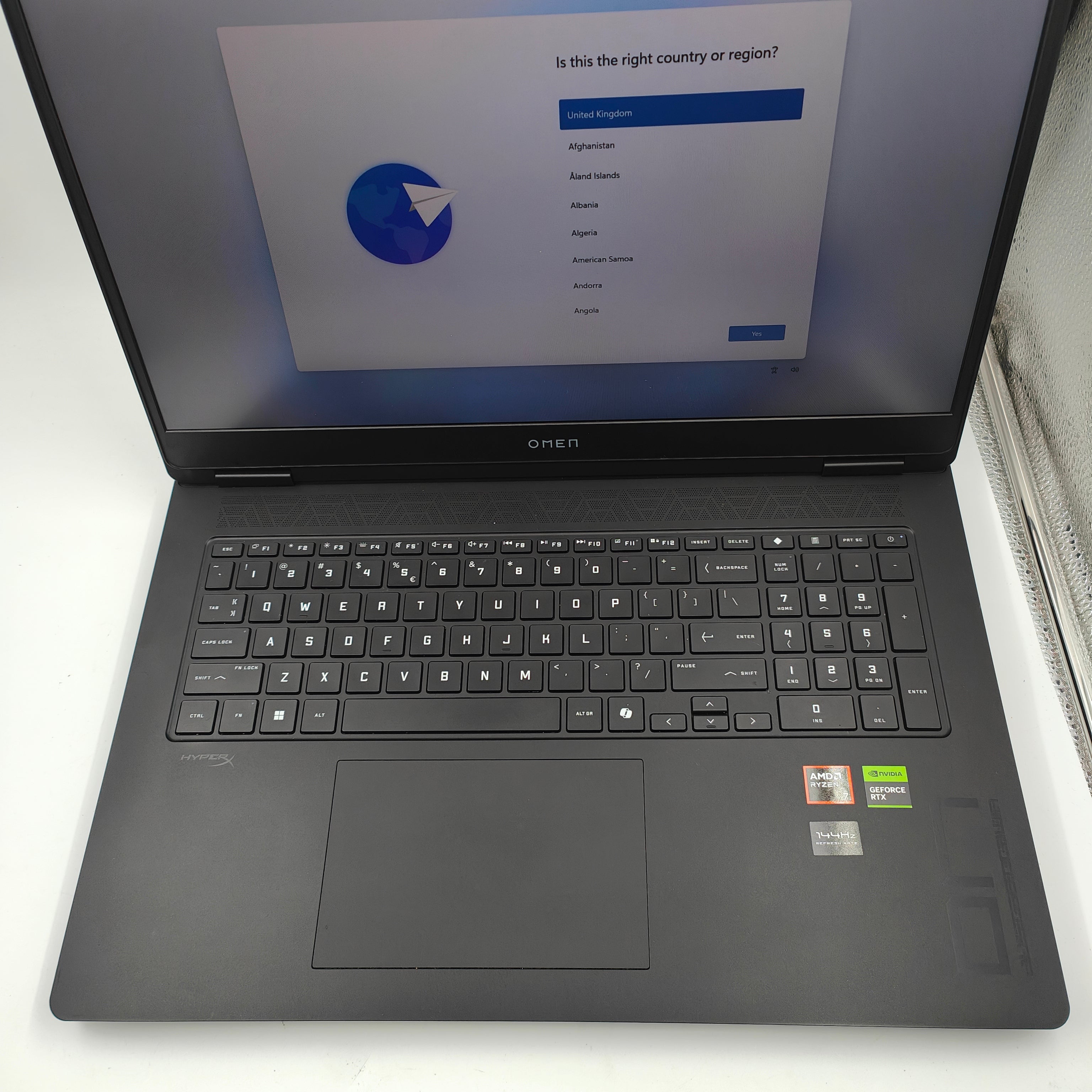 HP OMEN 17-db0970nd QWERTY