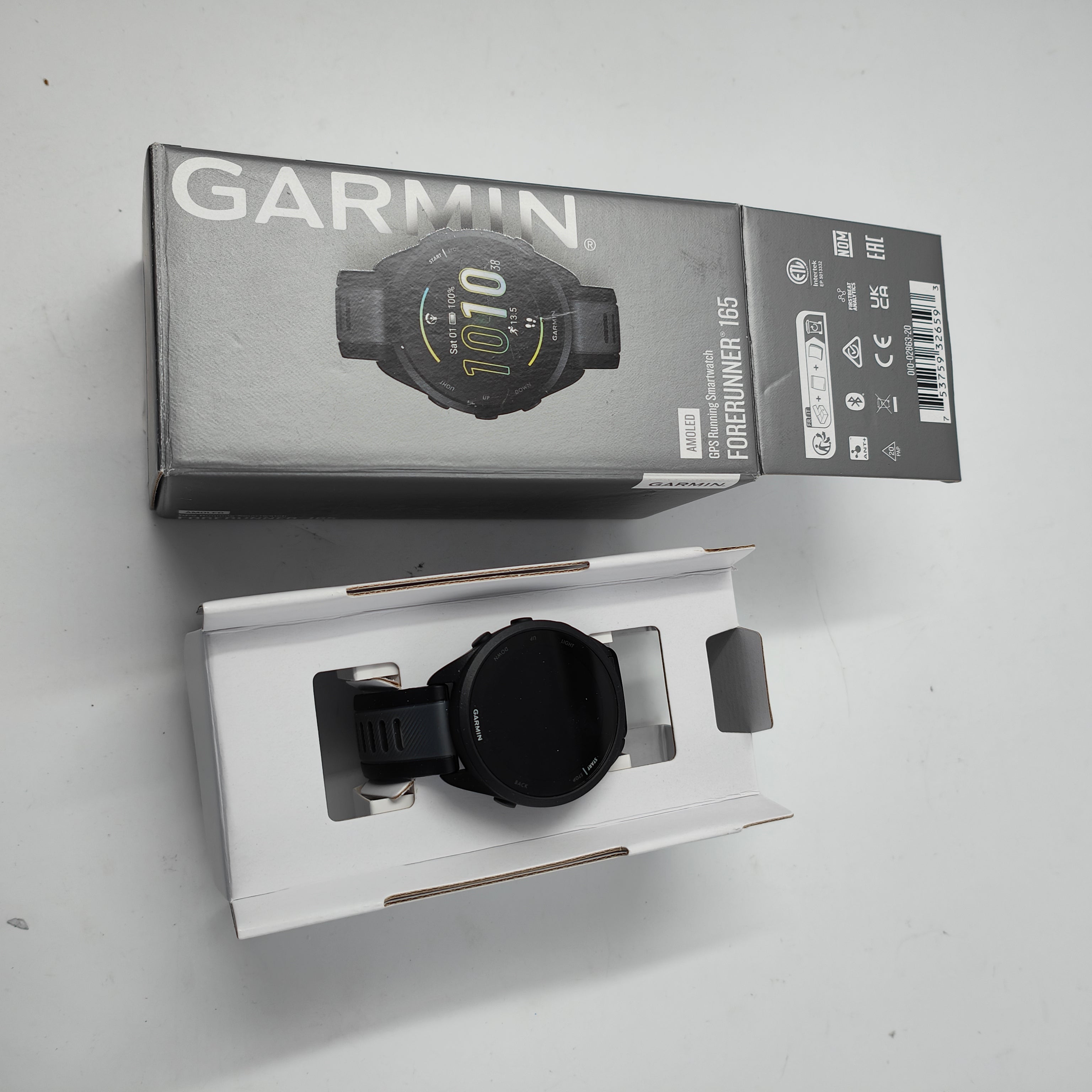 Garmin Forerunner 165 Schwarz/Grau