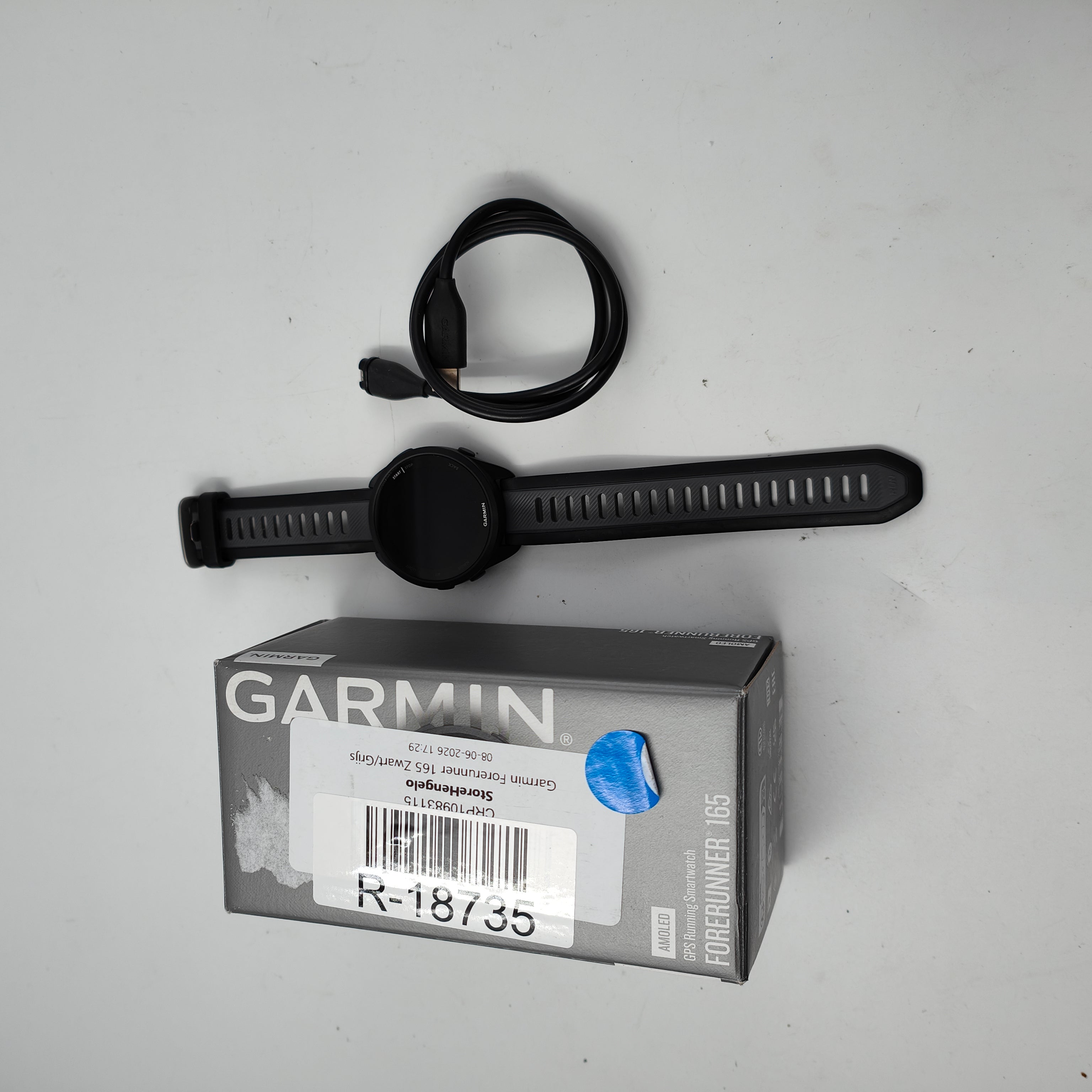 Garmin Forerunner 165 Noir/Gris