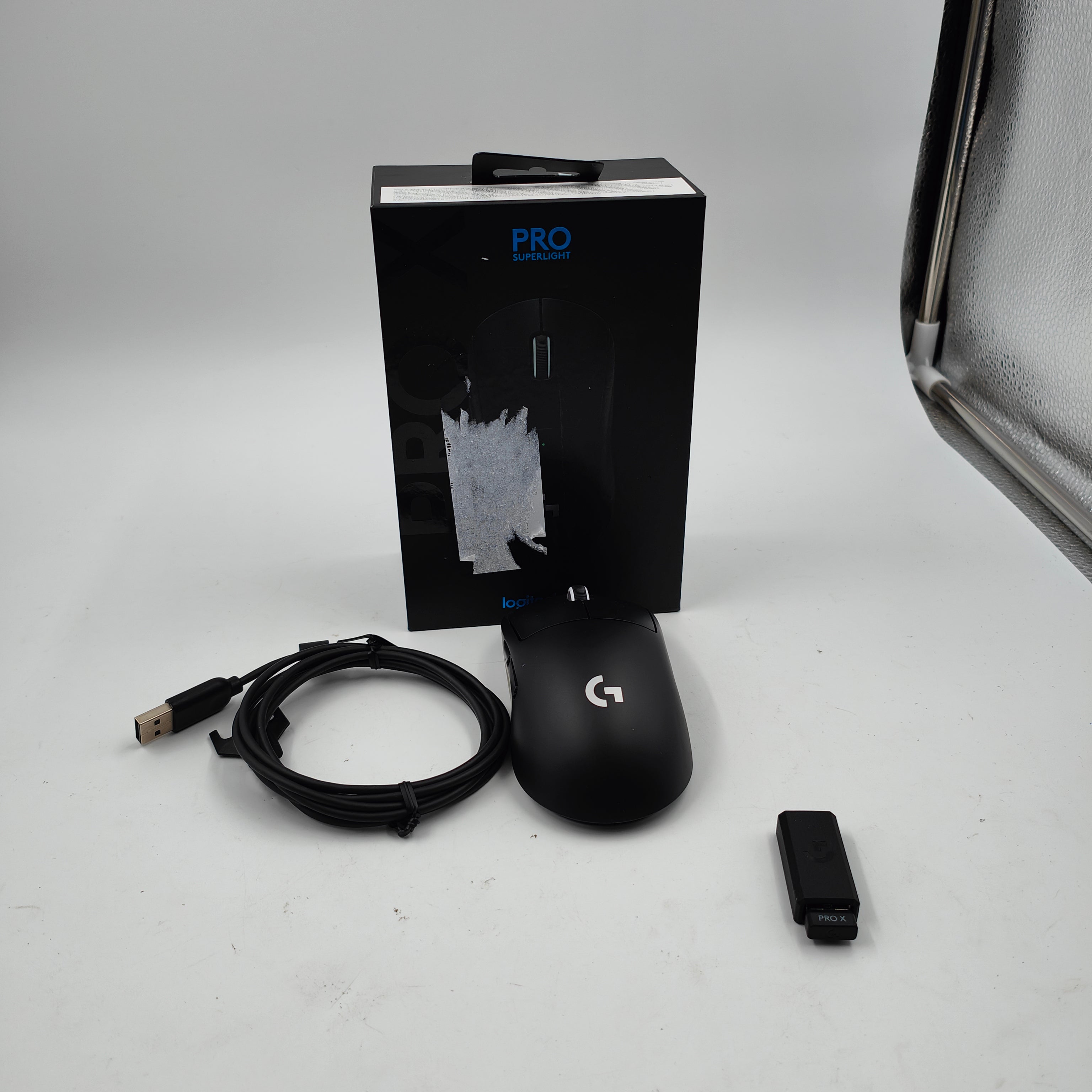Logitech G Pro X Superlight Draadloze Gaming Muis Zwart