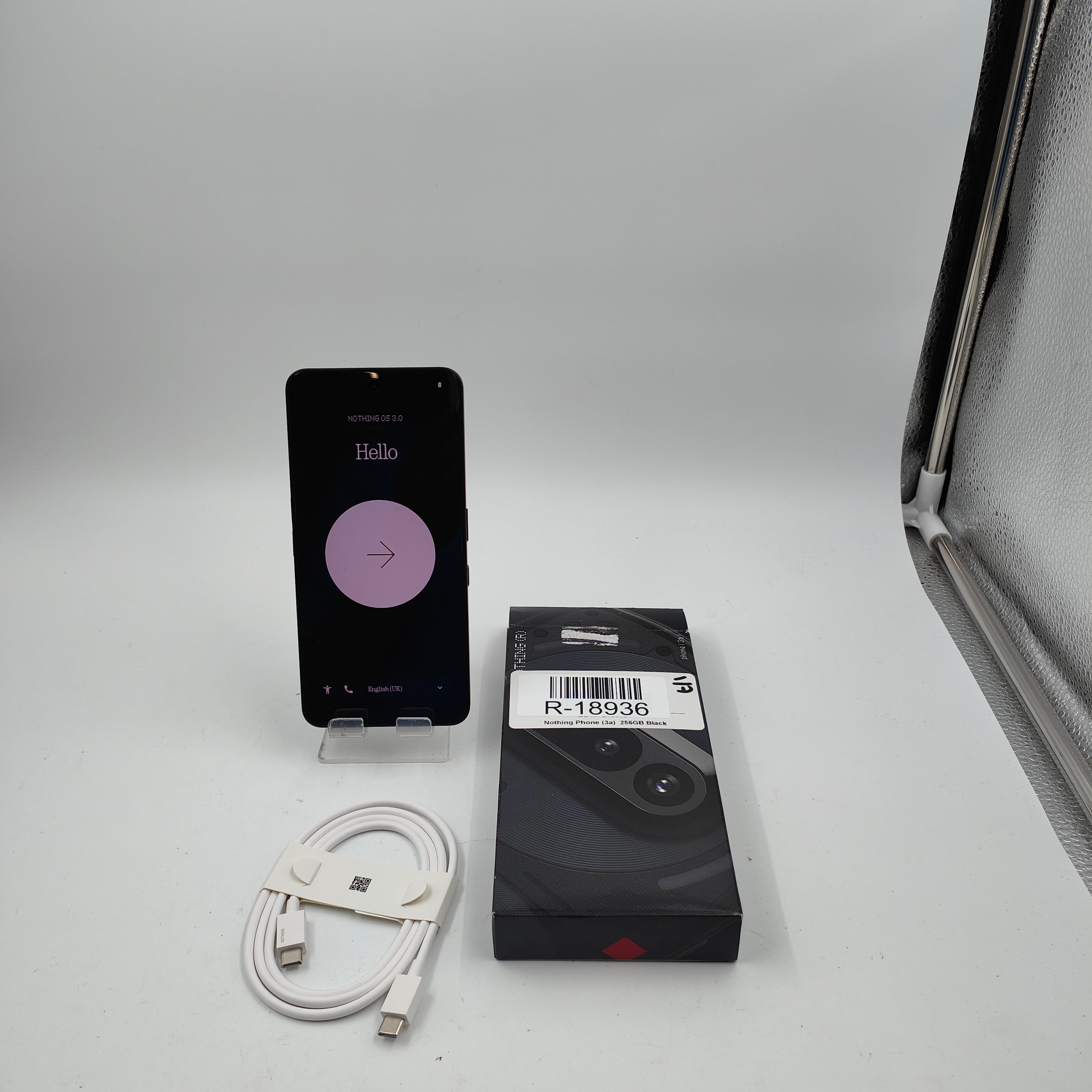 Nothing Tech Nothing Phone (3a) 256GB Black