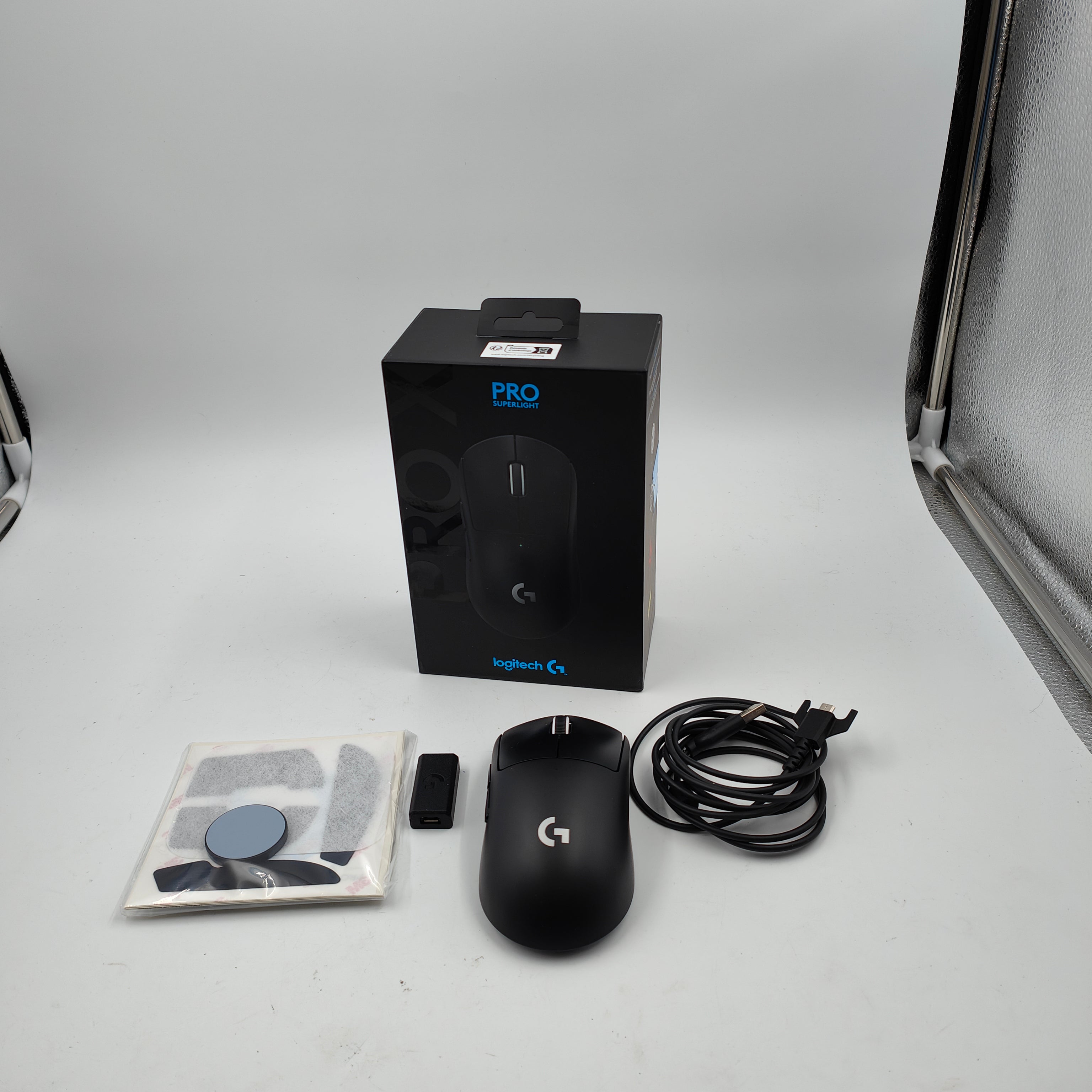 Logitech G Pro X Superlight Draadloze Gaming Muis Zwart