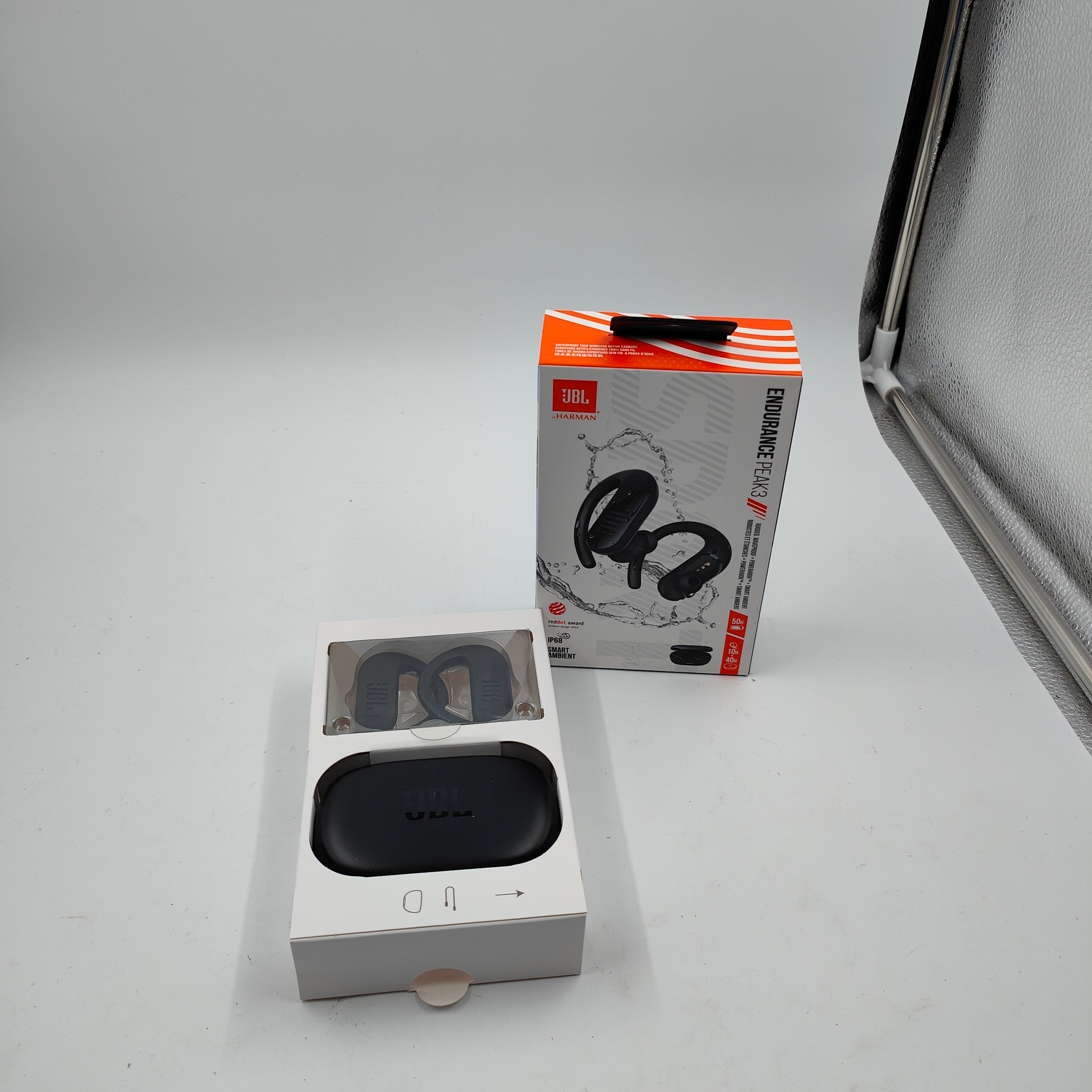 JBL Endurance Peak3 Schwarz