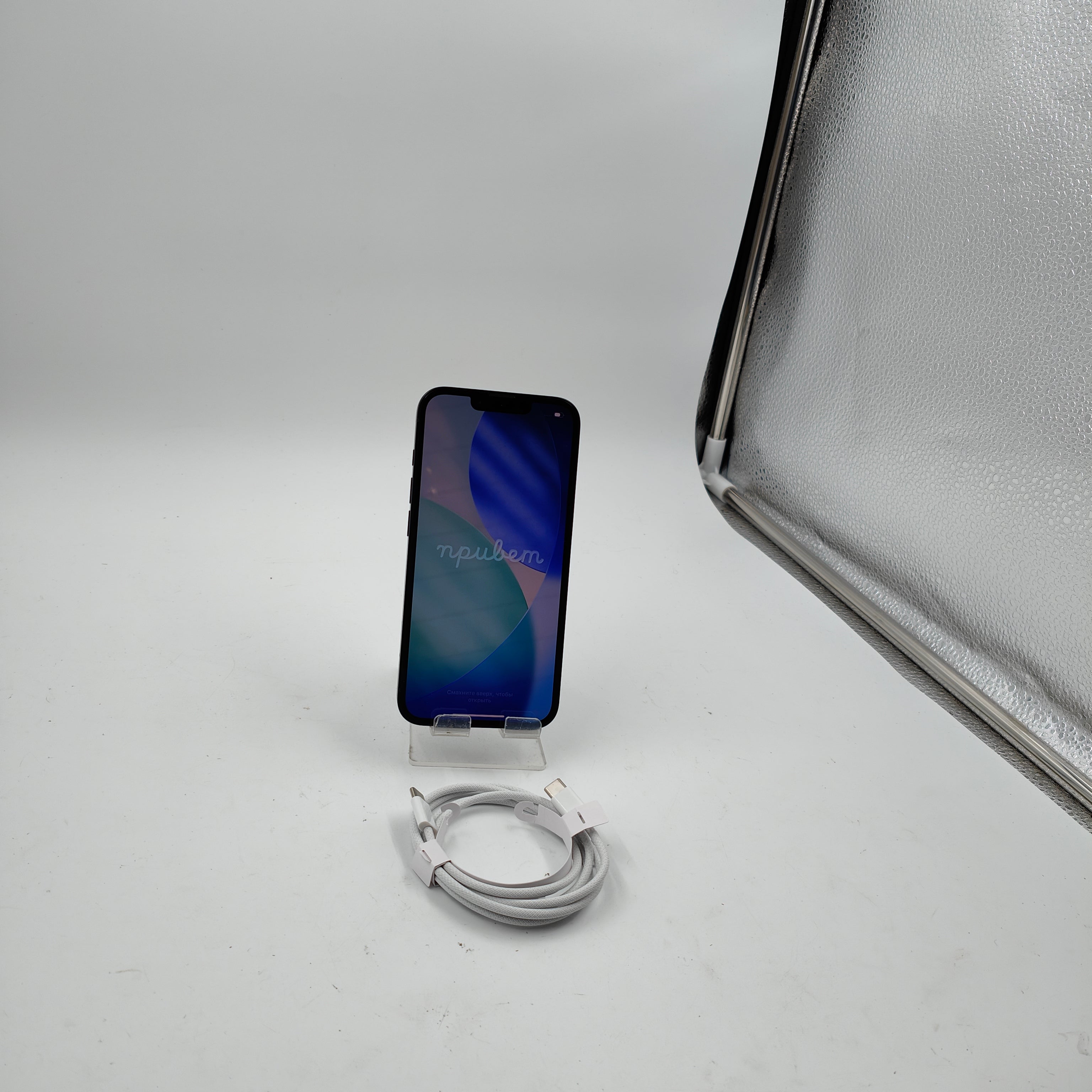 Refurbished iPhone 16e 128GB Zwart