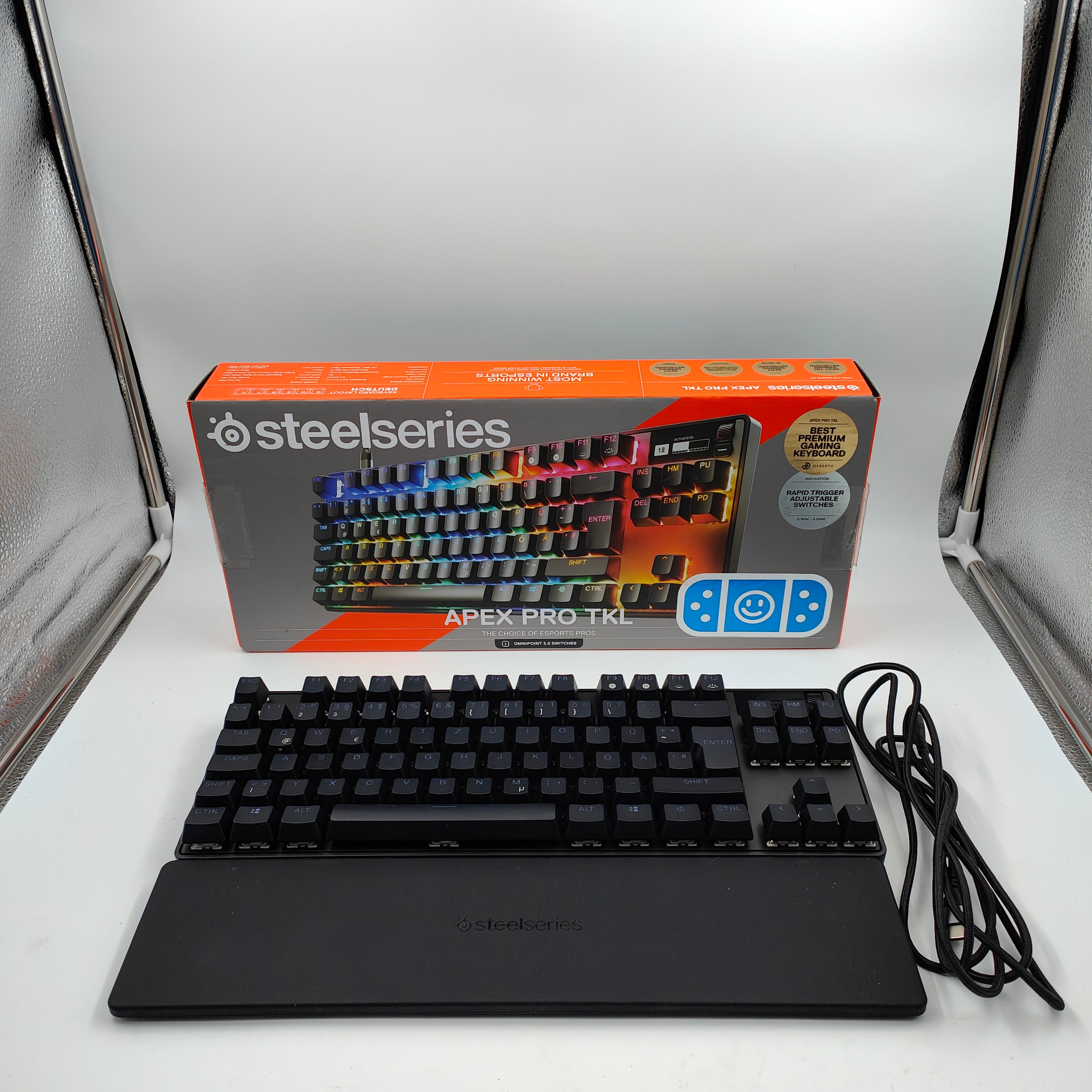 SteelSeries Apex Pro TKL Gen 3 Gaming Toetsenbord QWERTZ