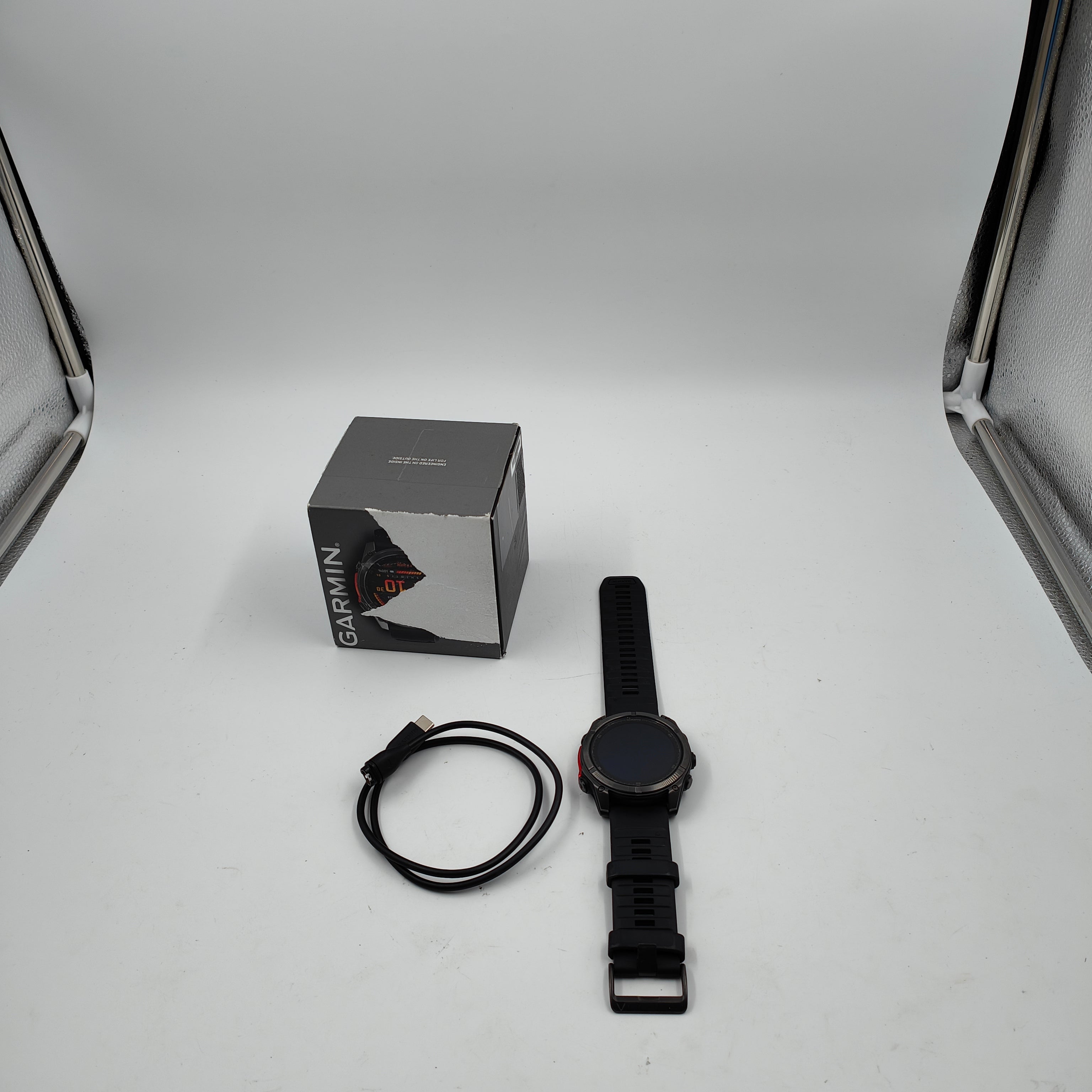 Garmin fenix 8 51 mm Schiefergrau Stahl/Schwarz