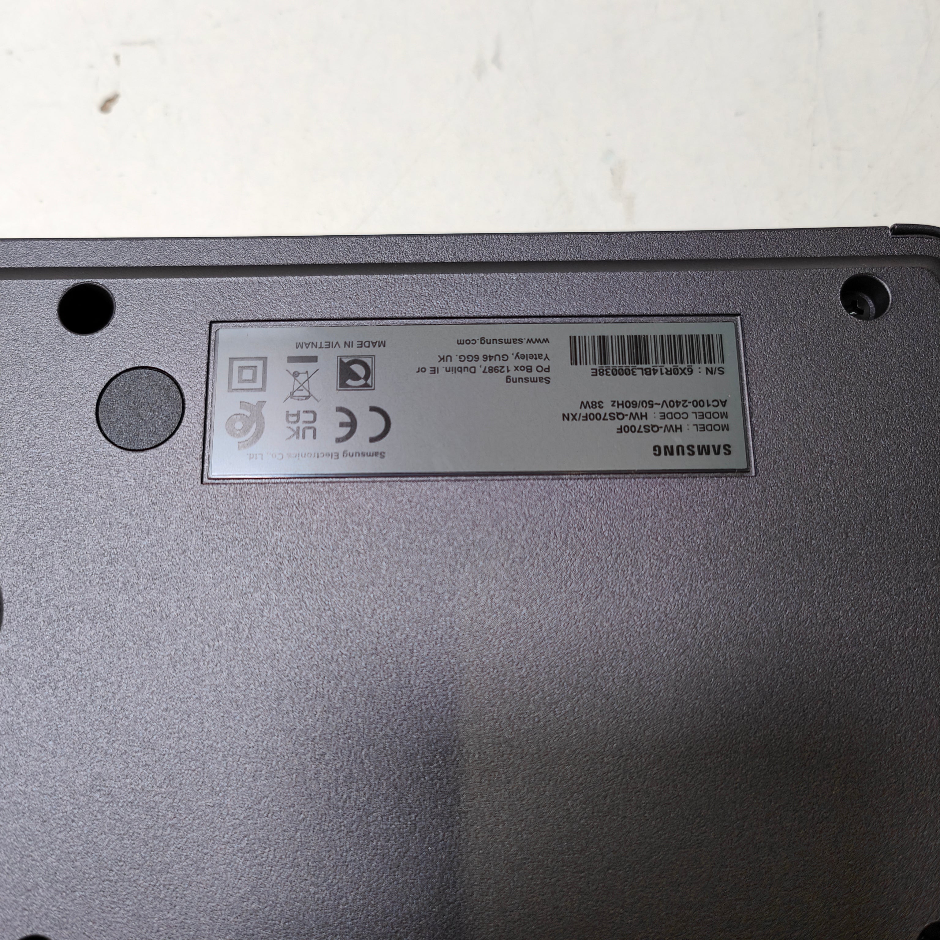 Samsung HW-QS700F Zwart