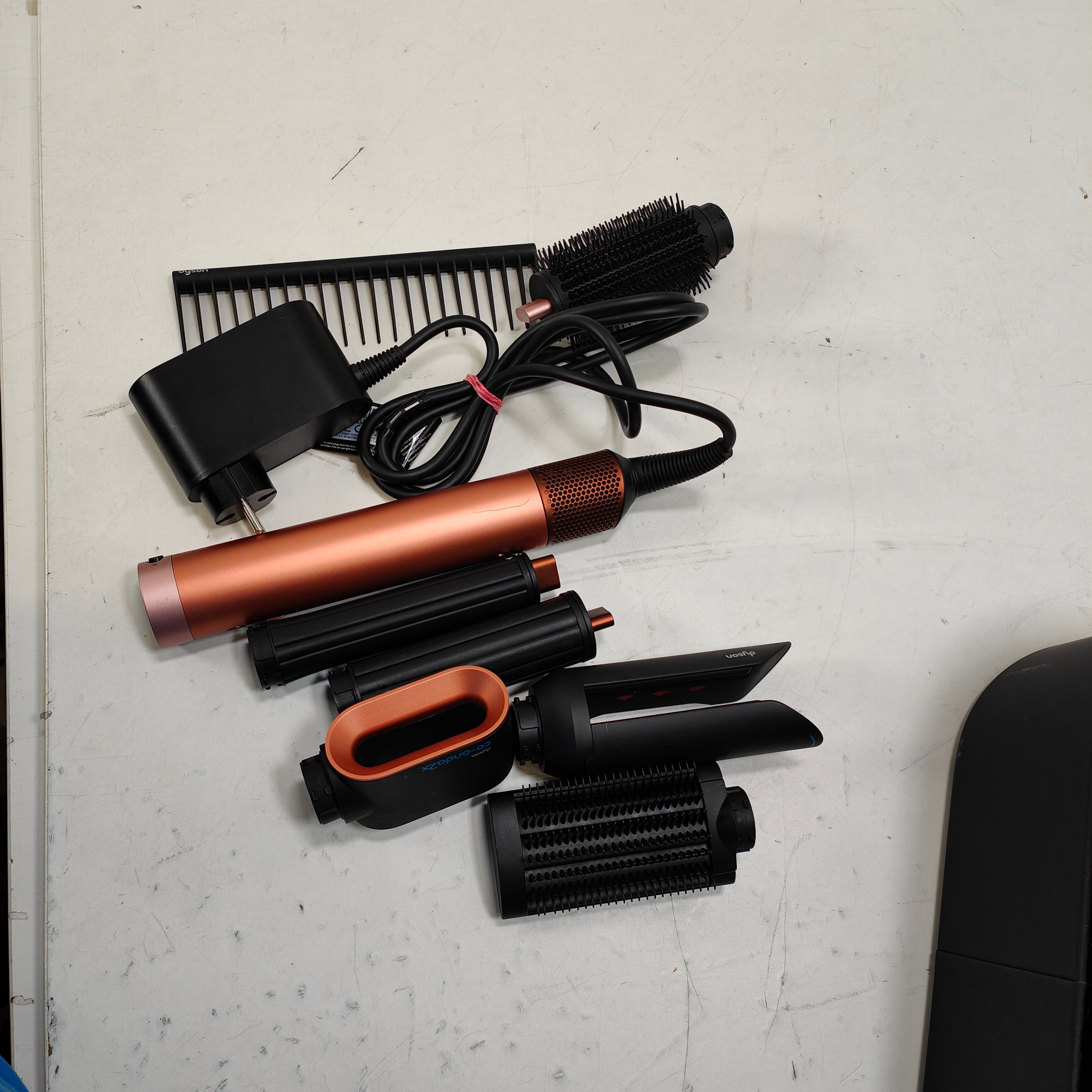 Dyson Airwrap Co-anda 2x Lisseur + Boucles Édition Limitée Soie Ambre