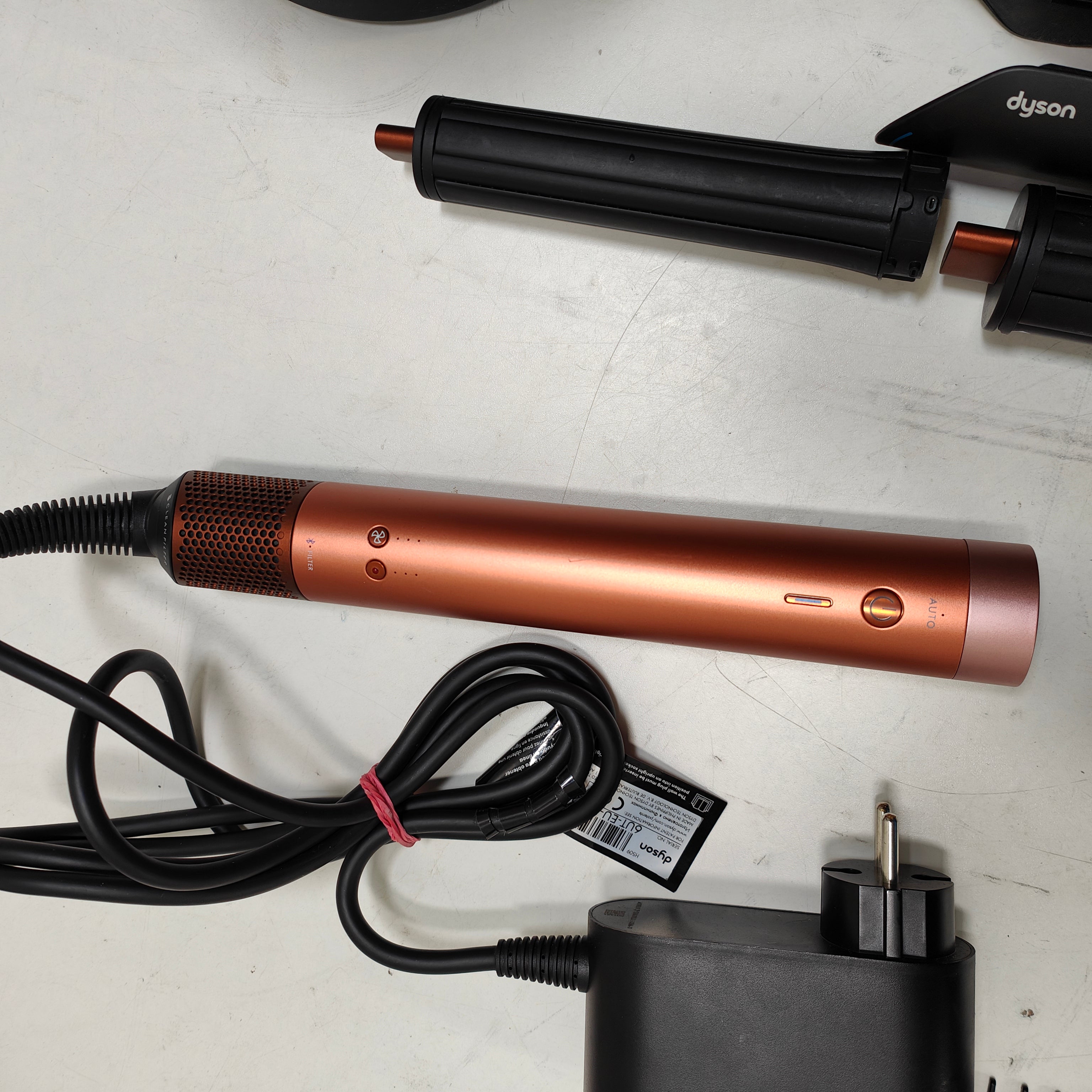 Dyson Airwrap Co-anda 2x Lisseur + Boucles Édition Limitée Soie Ambre