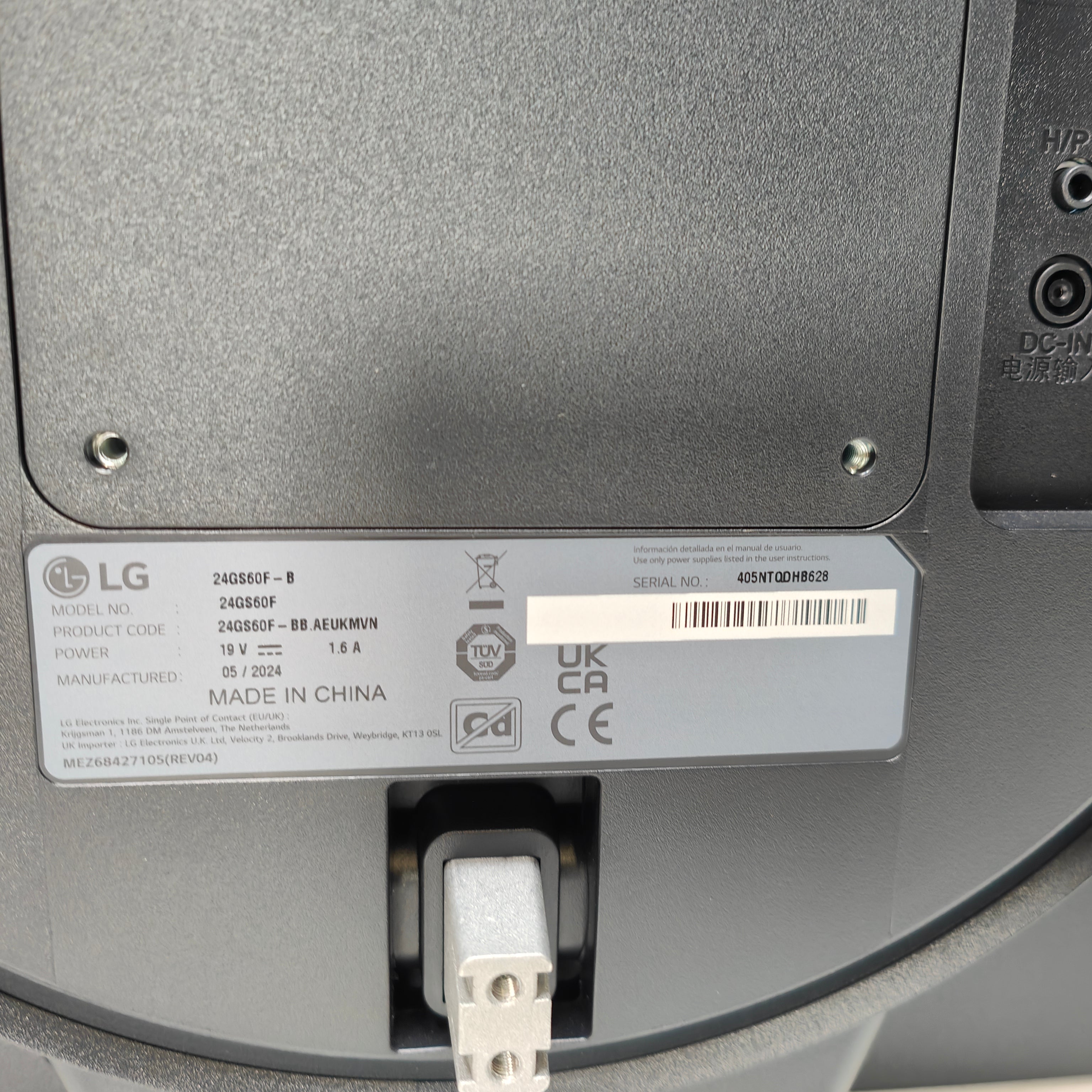 LG UltraGear 24GS60F-B