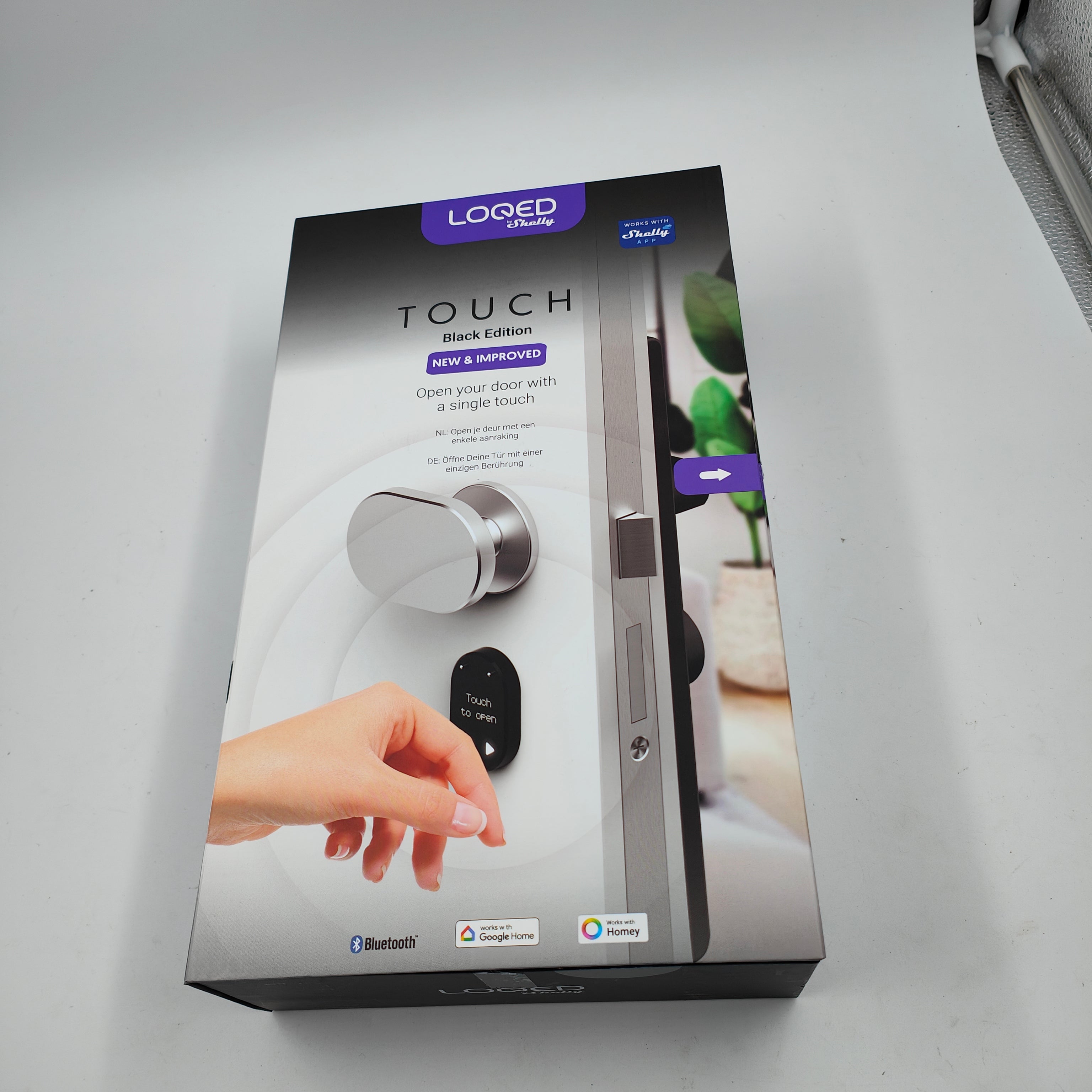 Serrure intelligente LOQED Touch noire