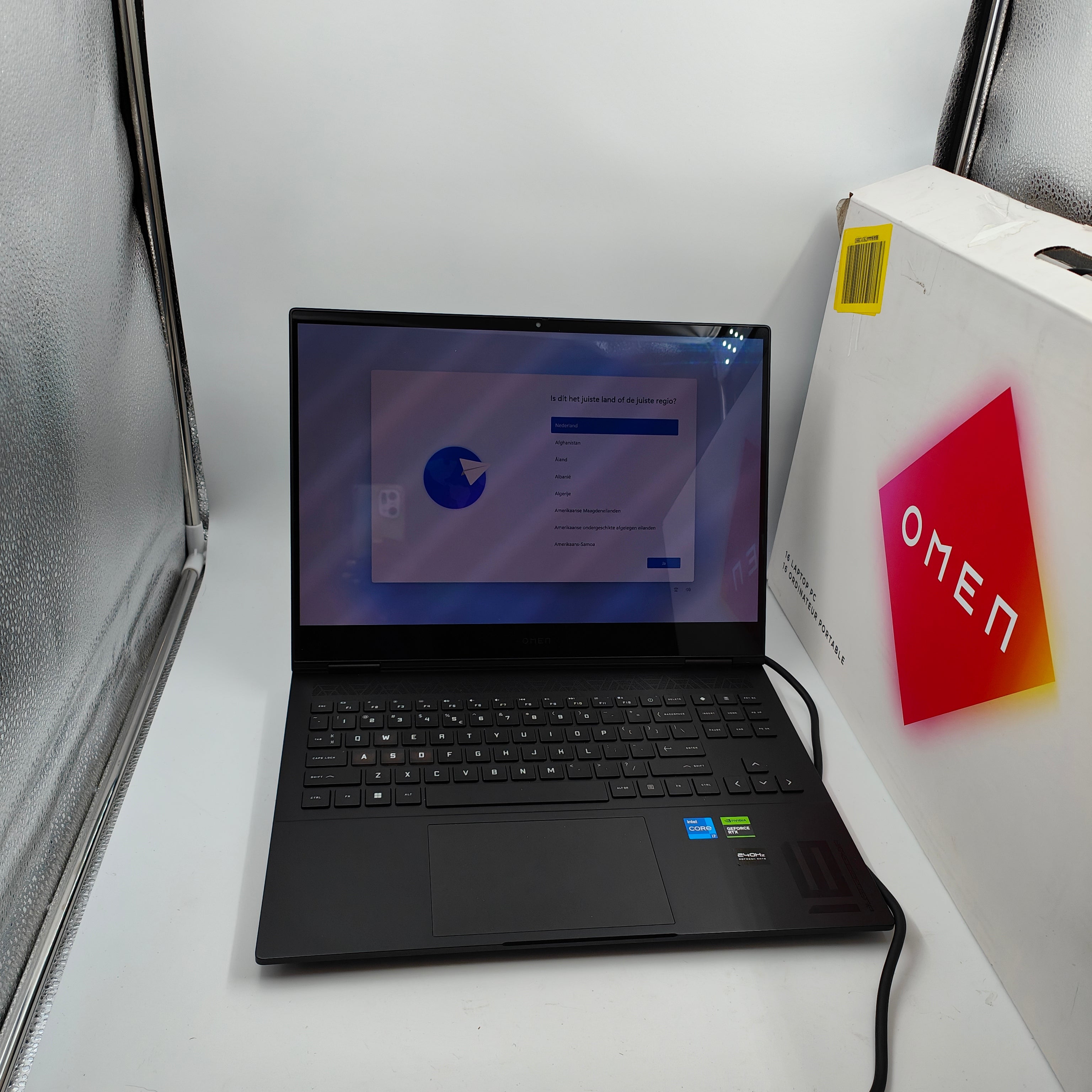 HP OMEN Transcend 16-u1975nd QWERTY
