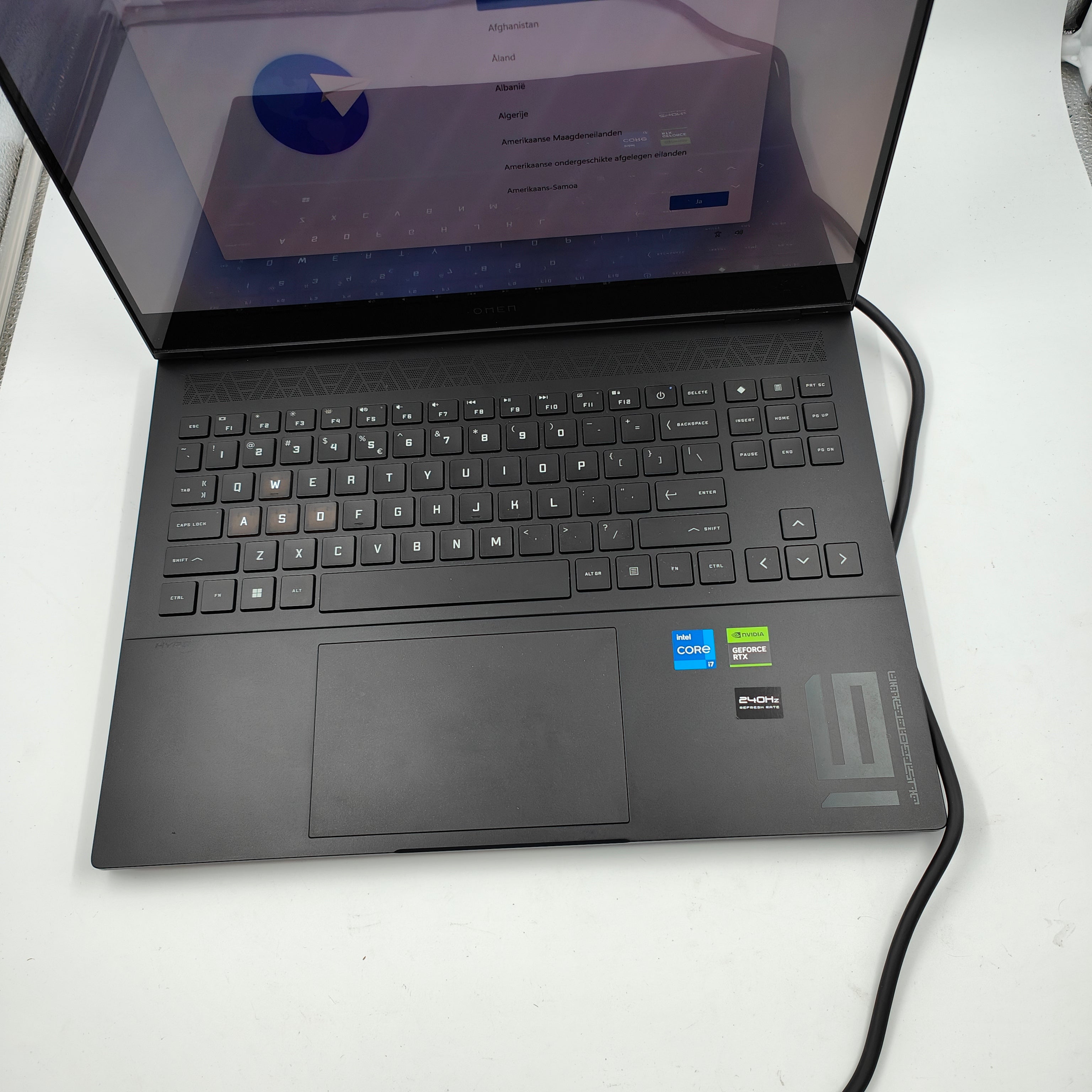 HP OMEN Transcend 16-u1975nd QWERTY