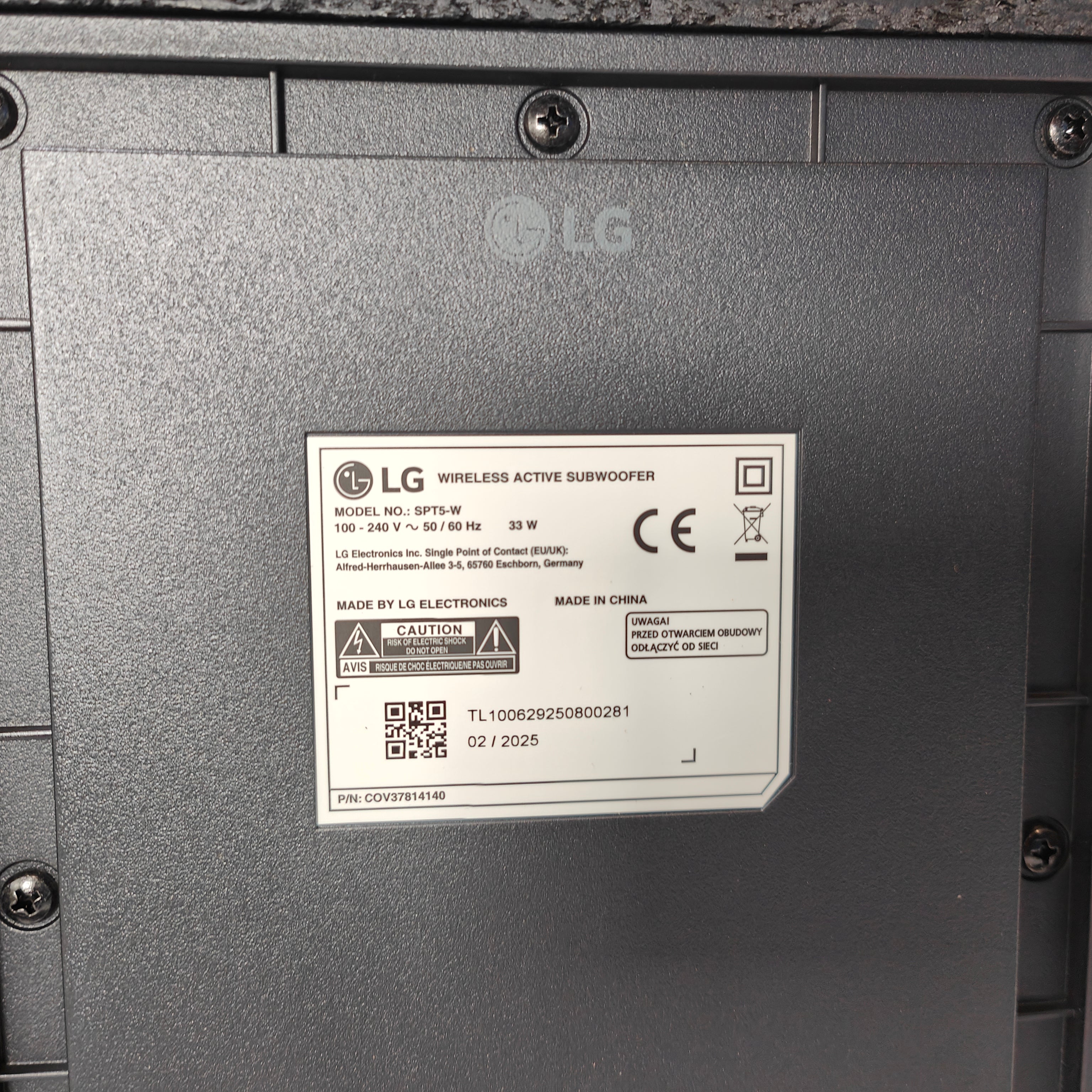 LG DS60TR