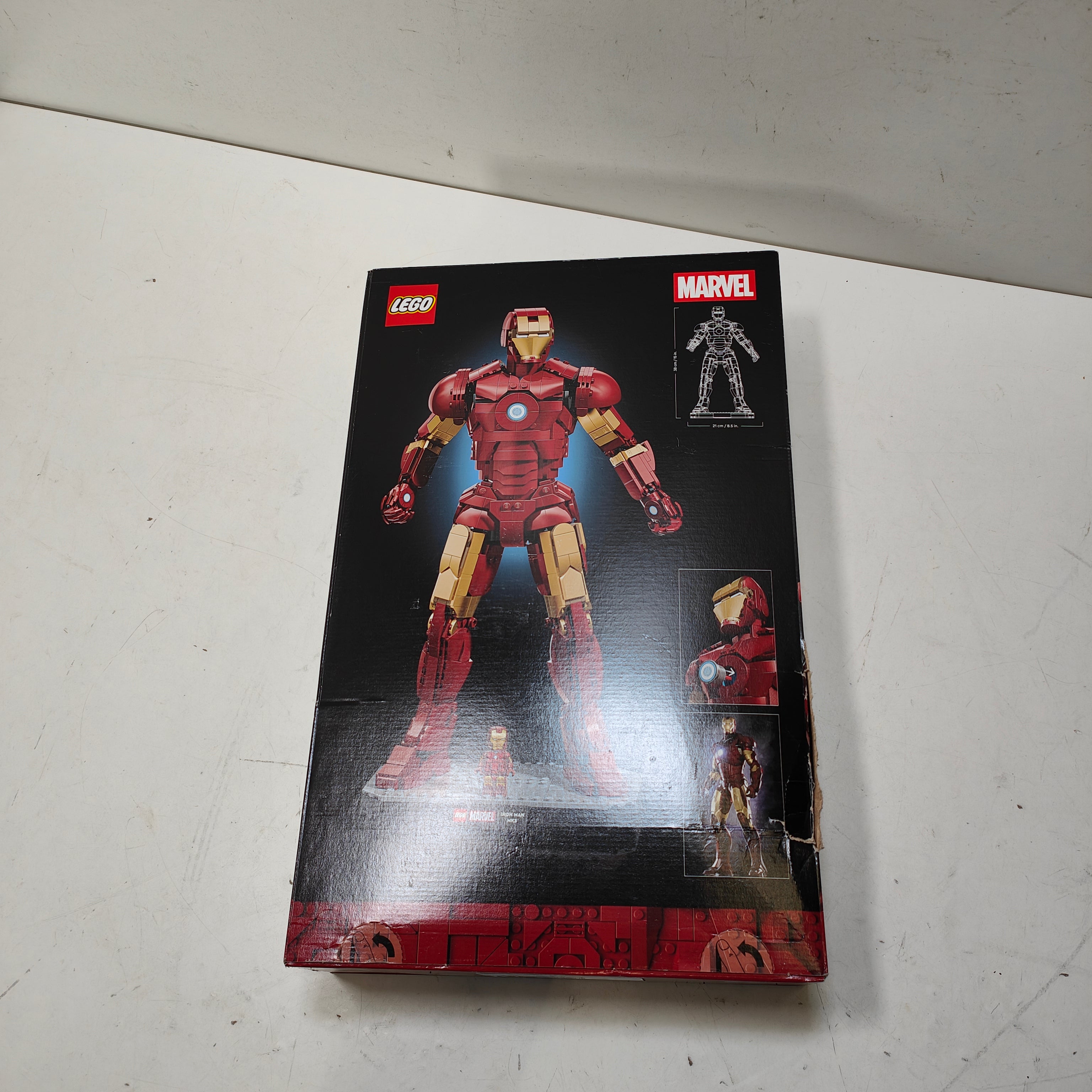 Lego Marvel Iron Man Mark 3 Sammleredition 76344