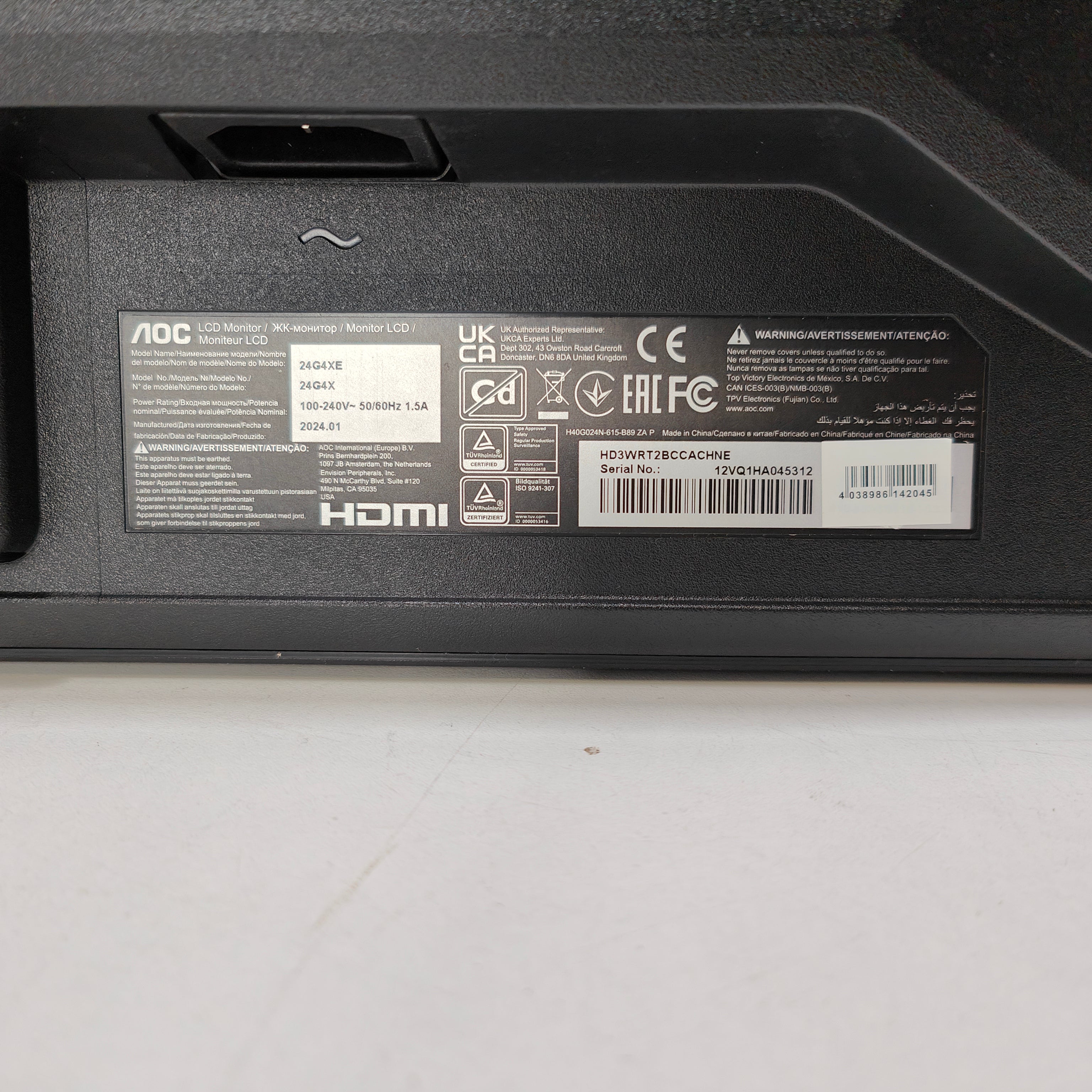AOC 24G4XE