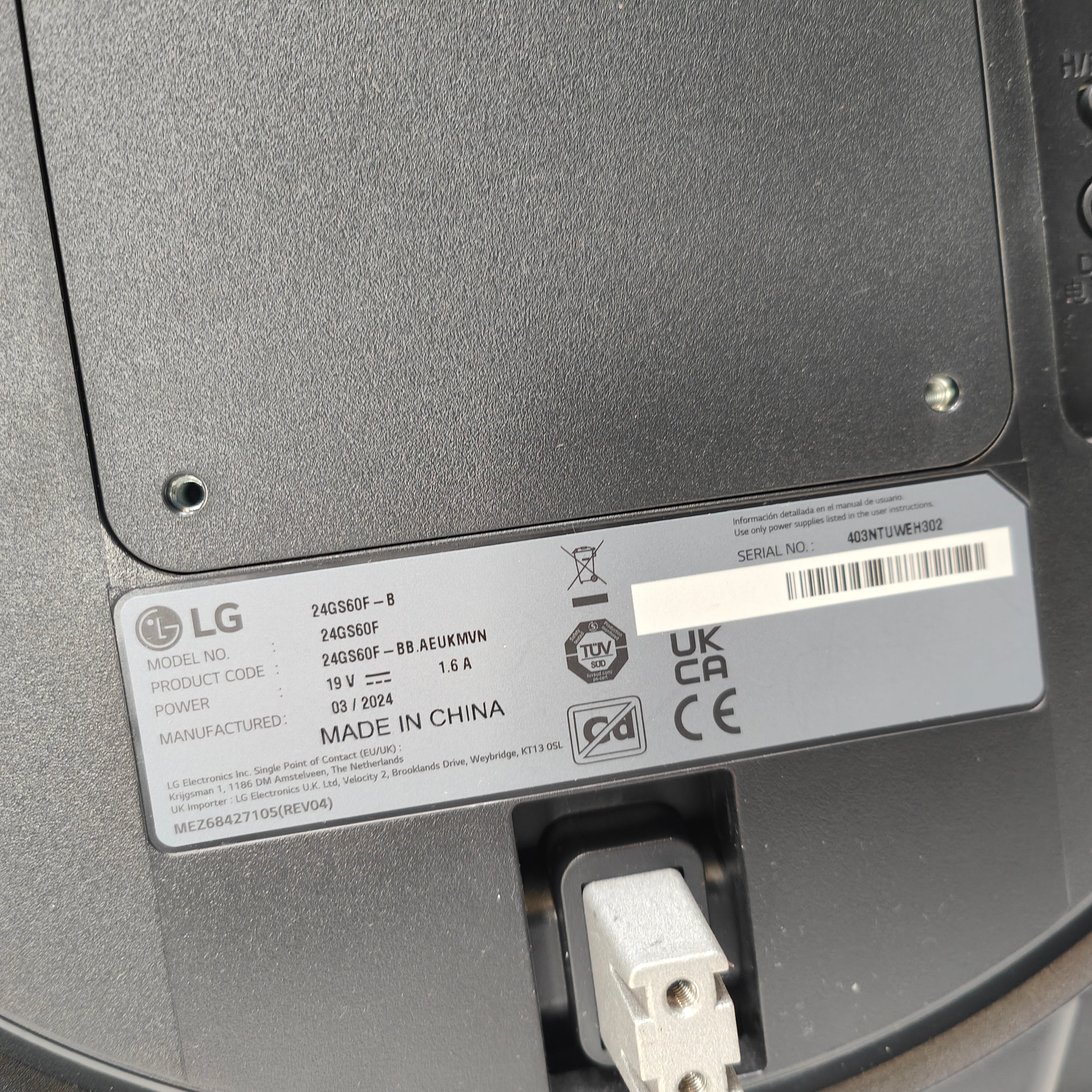 LG UltraGear 24GS60F-B