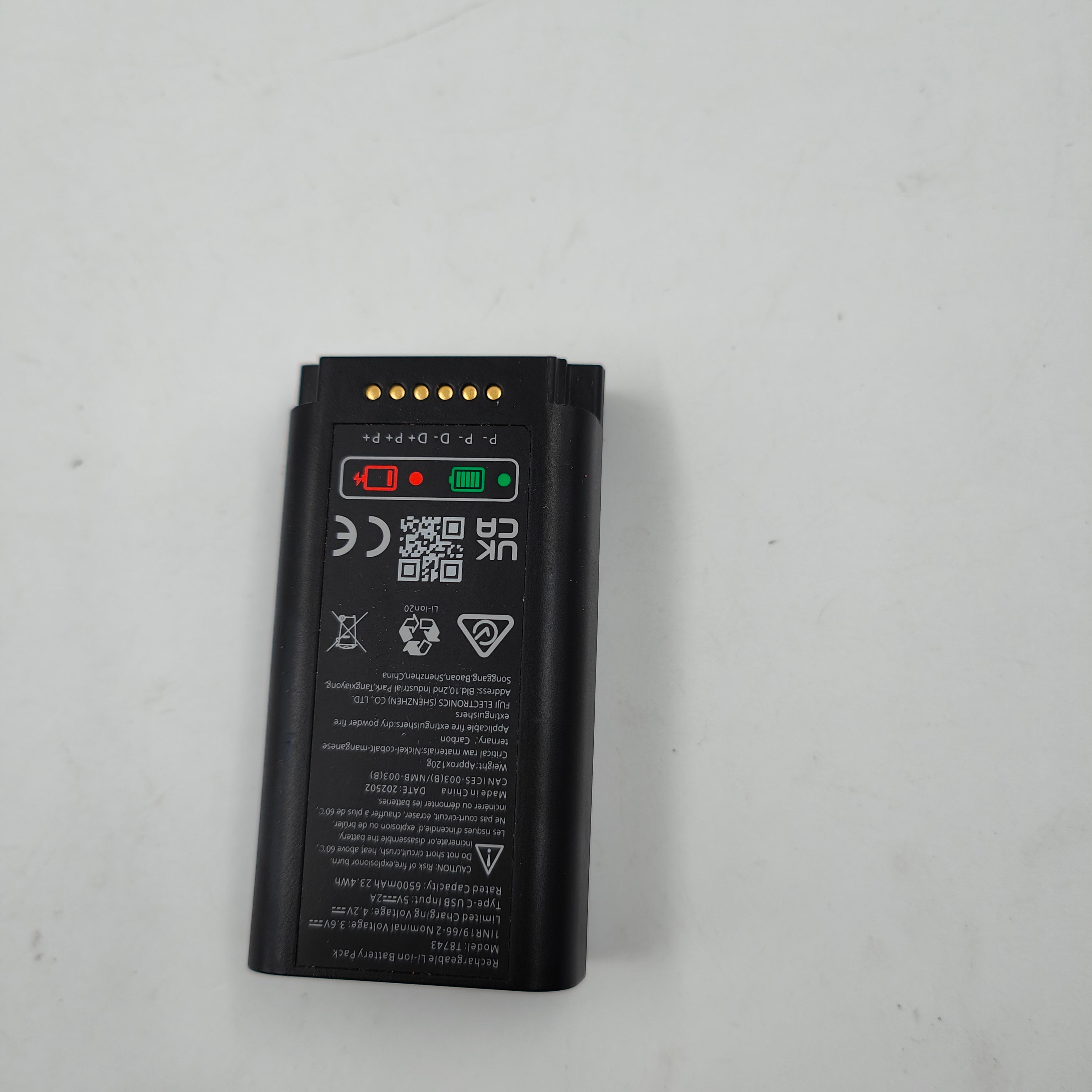 Eufy battery pack voor deurbel