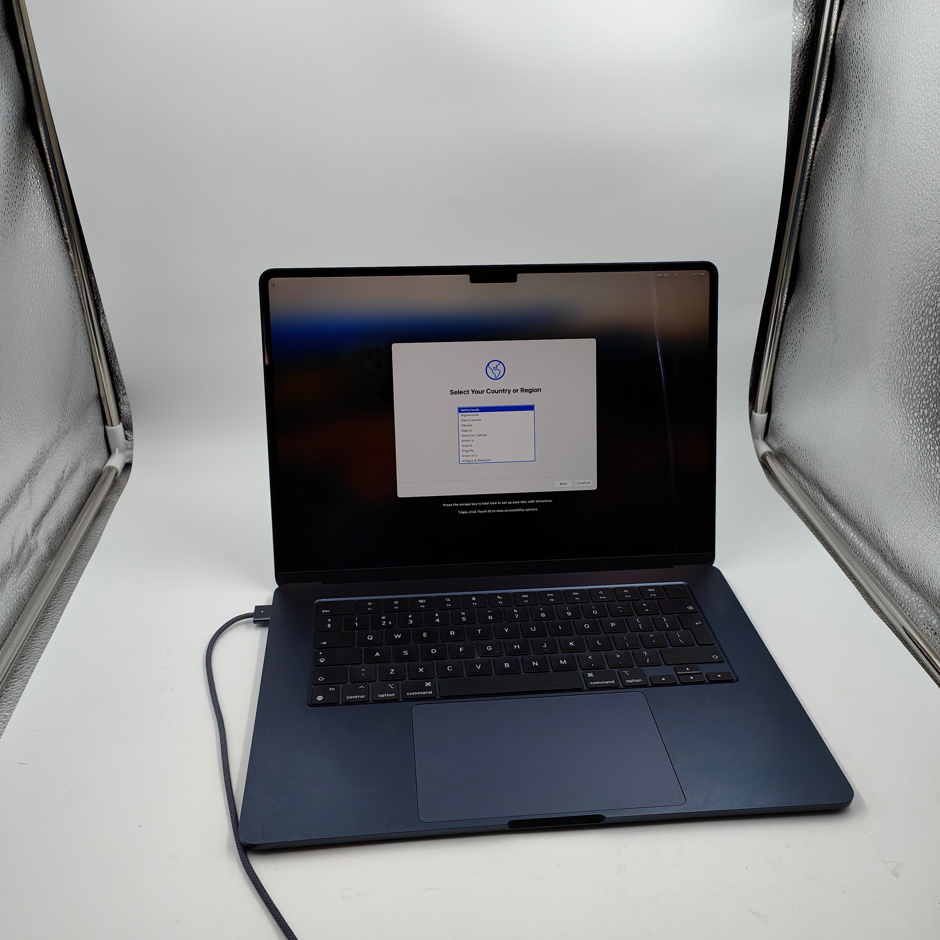 Apple MacBook Air 15" M2 8/10 16GB/512GB Mitternacht QWERTZ