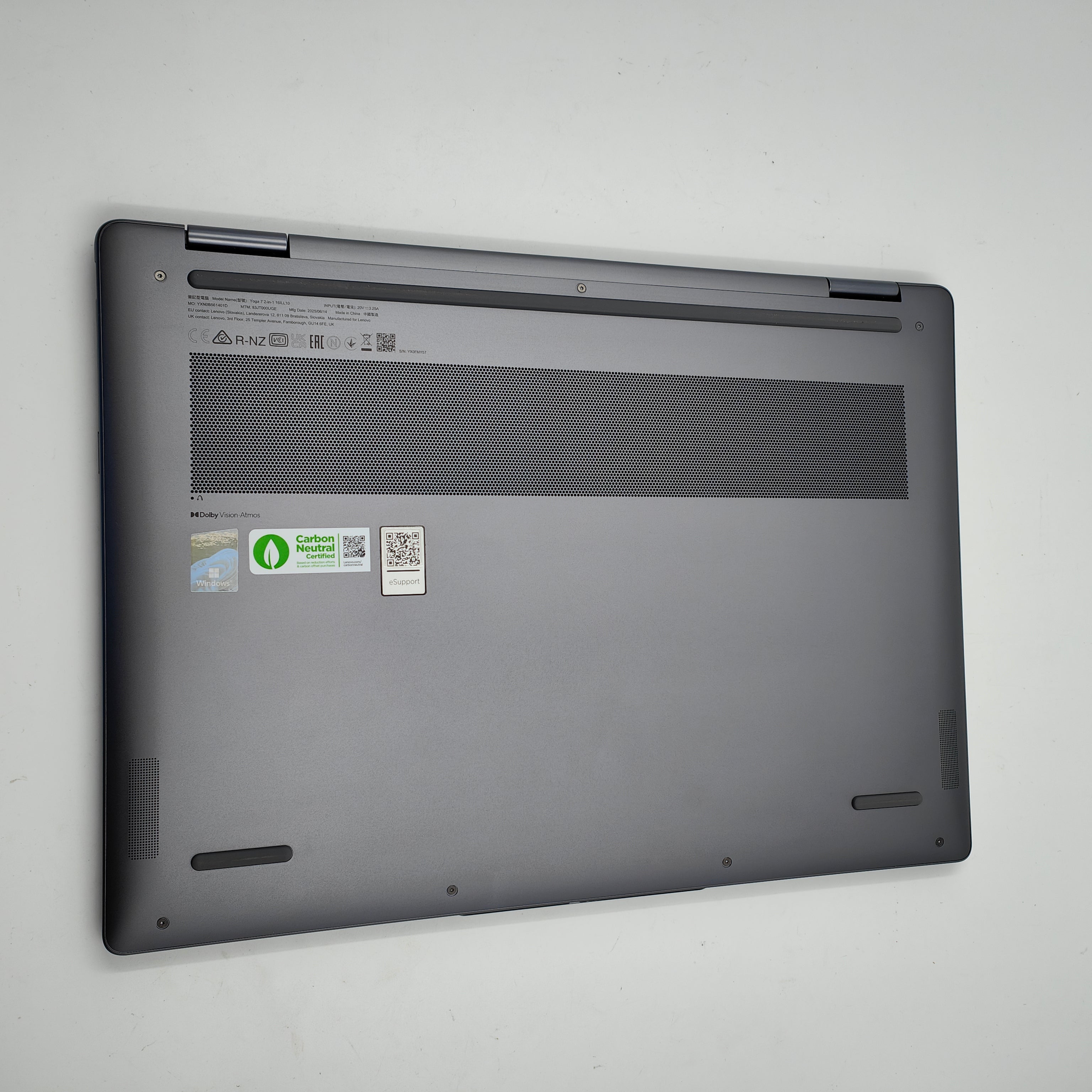 Lenovo Yoga 7 2-in-1 16ILL10 QWERTZ