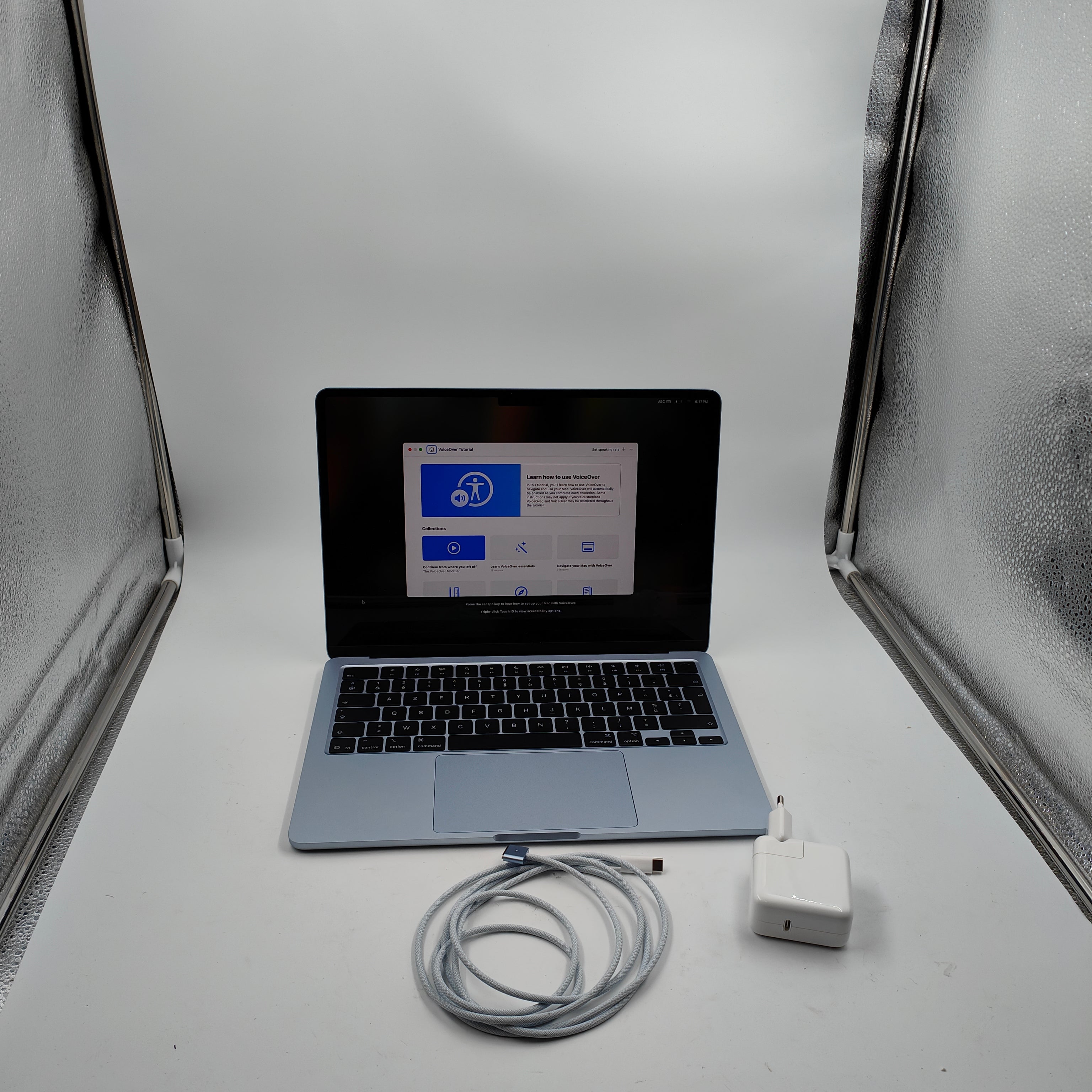 Apple MacBook Air 13" (2025) M4 (10/8) 16GB/256GB Hemelblauw AZERTY