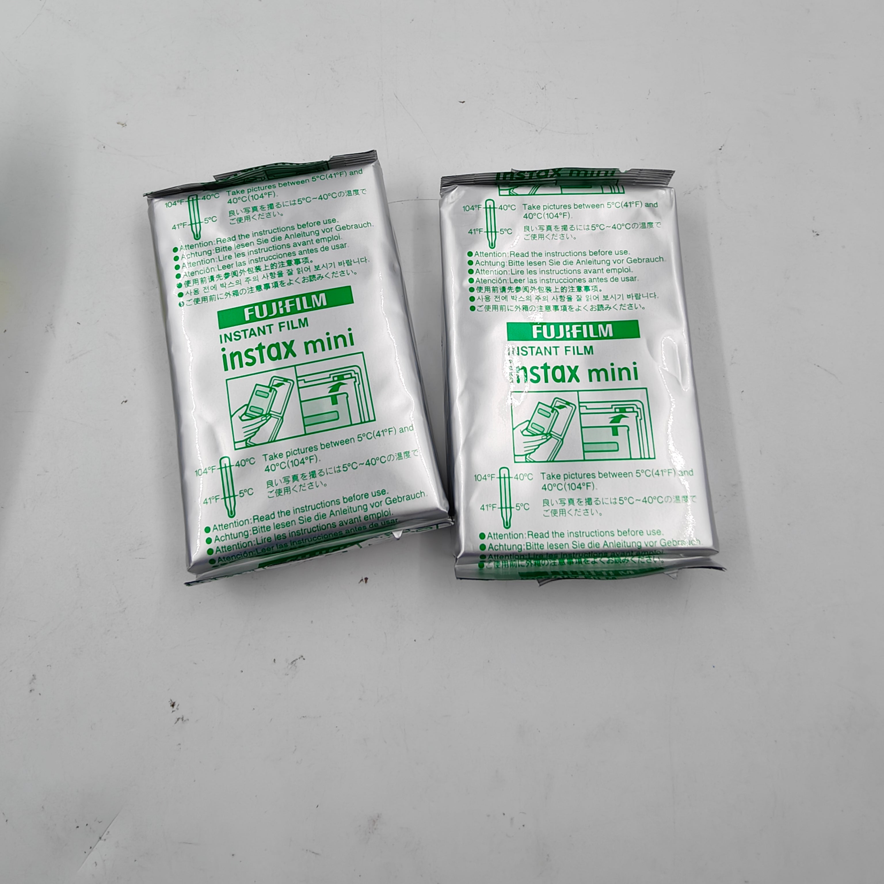 Fujifilm instax Colorfilm Glossy 10x2 pak