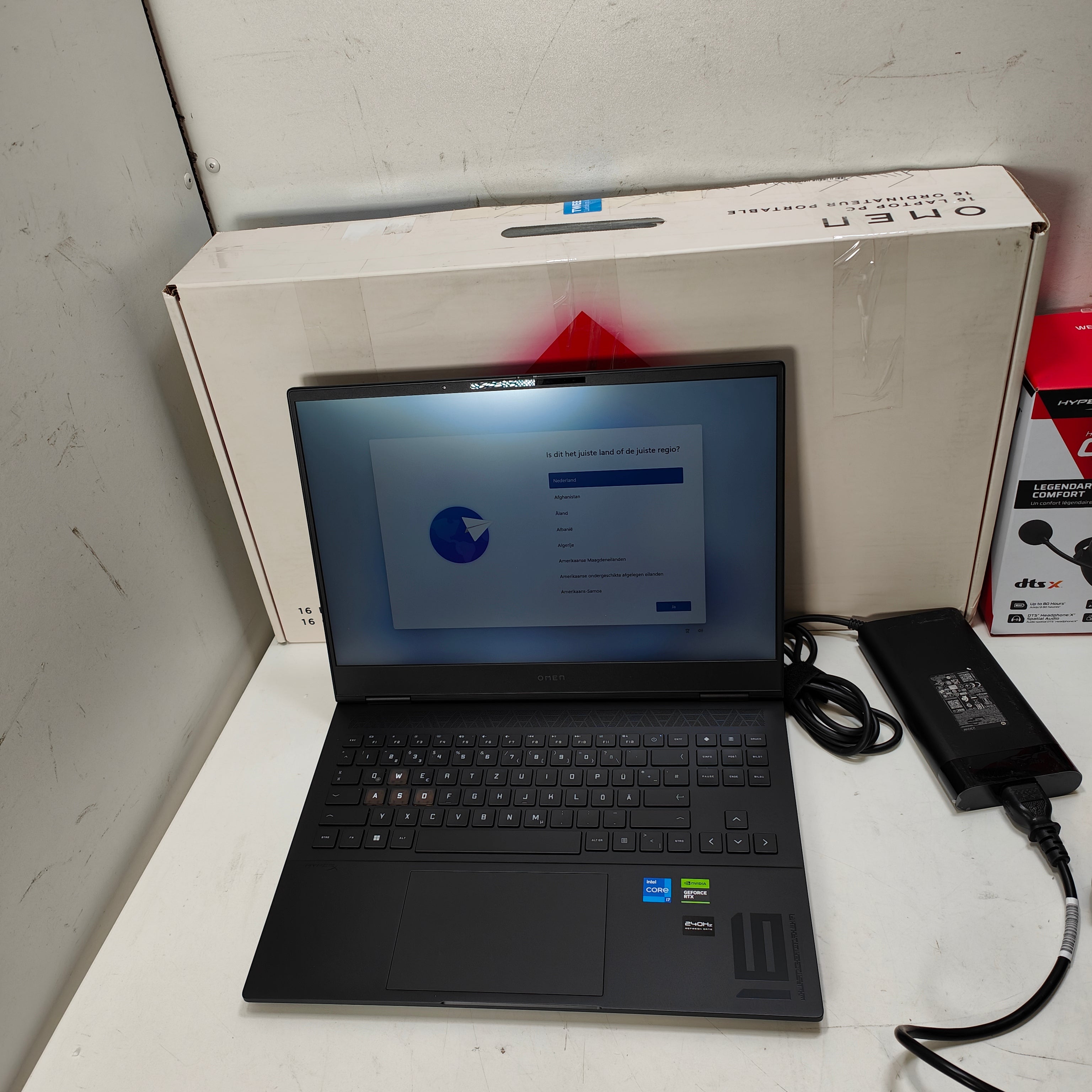 HP laptop 16-u1077ng QWERTZ