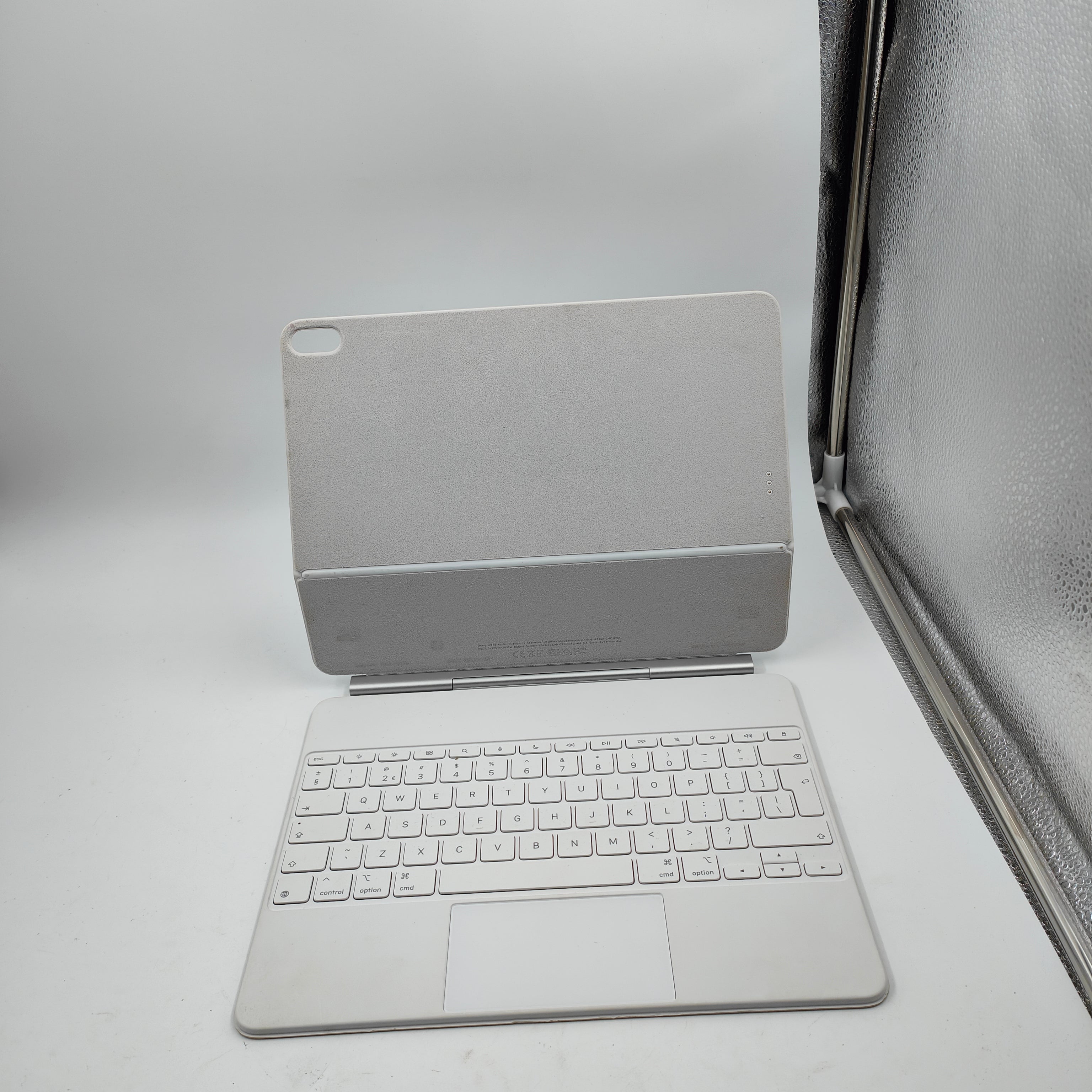 Clavier Apple Magic pour iPad Air 13 pouces (2026/2025/2024) QWERTY Blanc