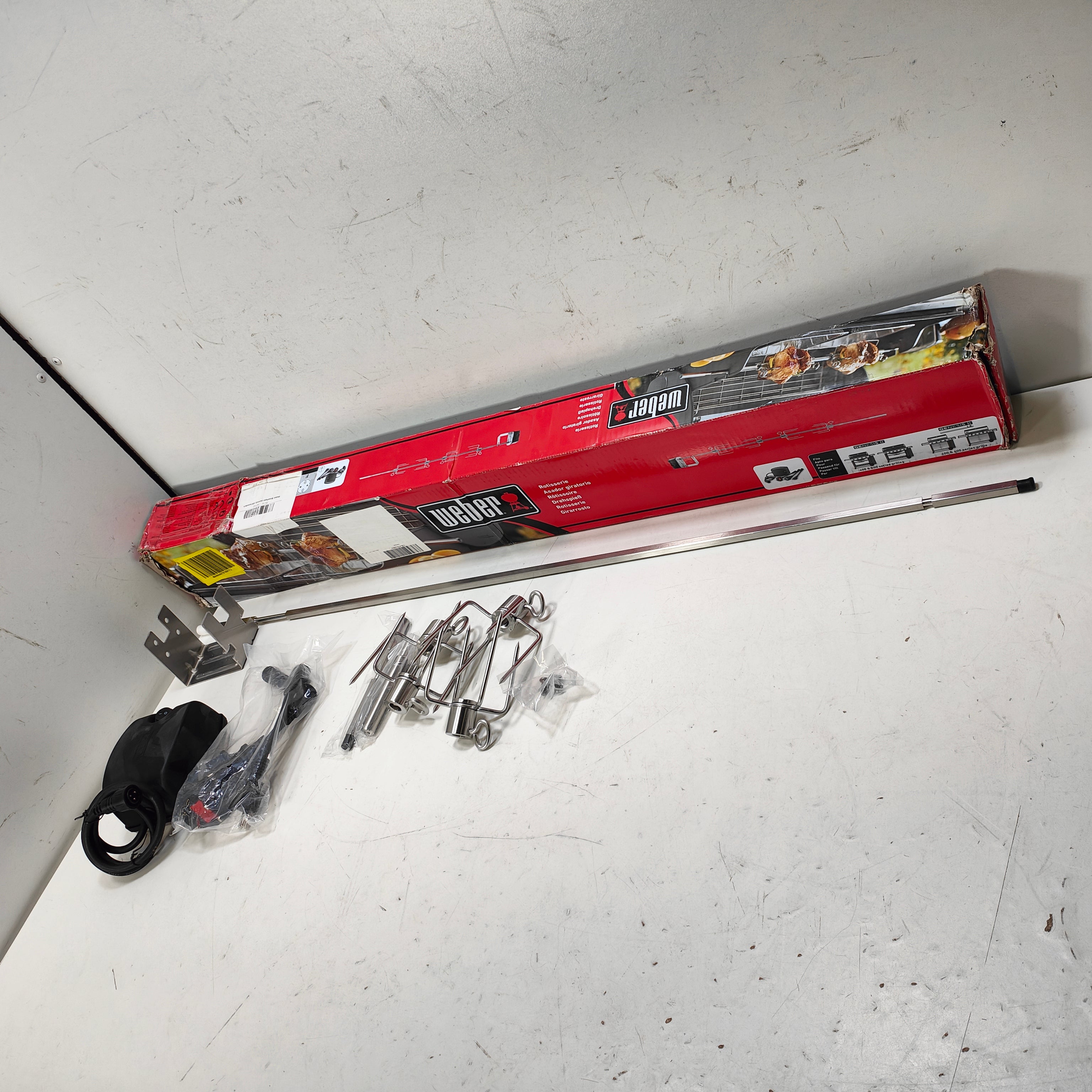 Brochette Weber Genesis 4/6 brûleurs