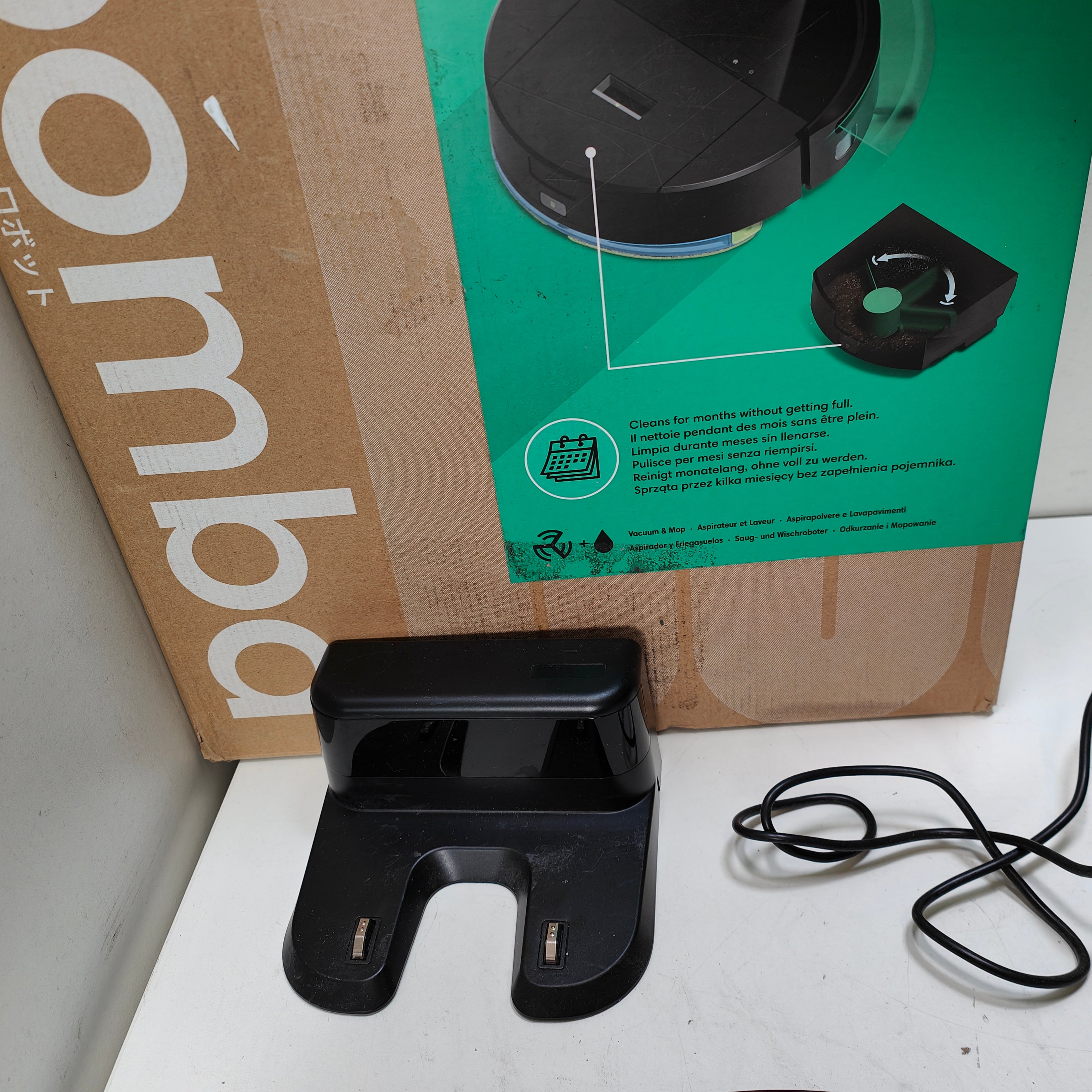 Robot iRobot Roomba 205 Dustcompactor Combo - noir