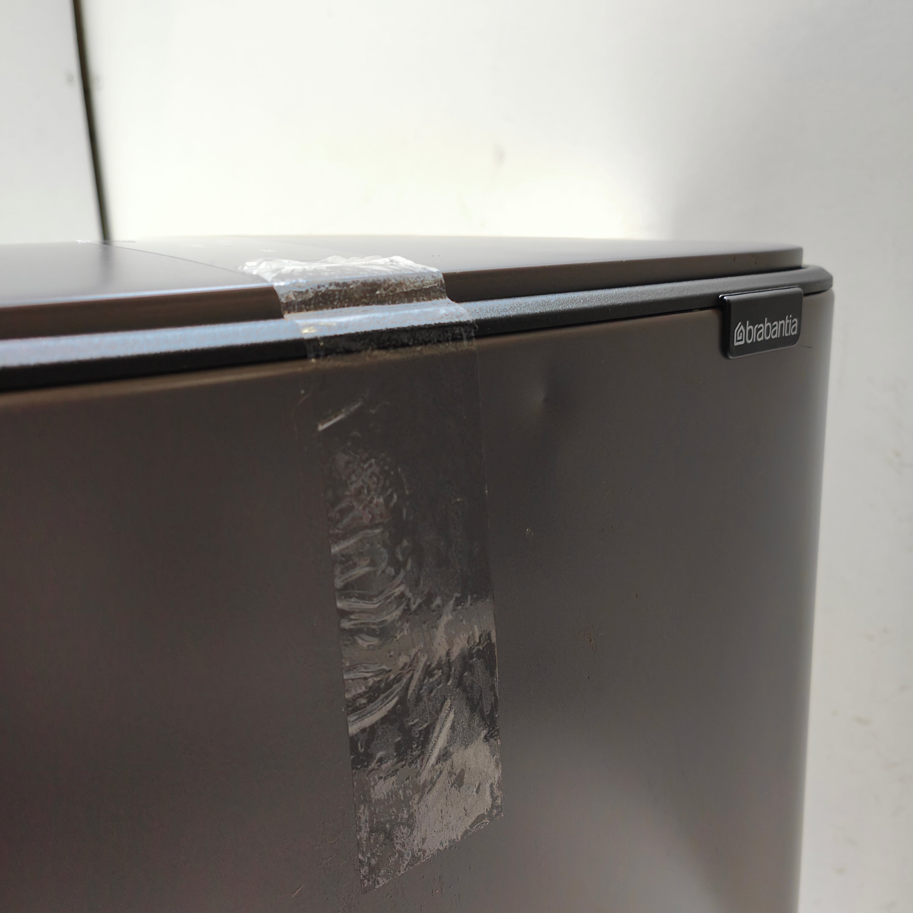 Brabantia Bo Pedal Bin 2 x 30 Liters Platinum