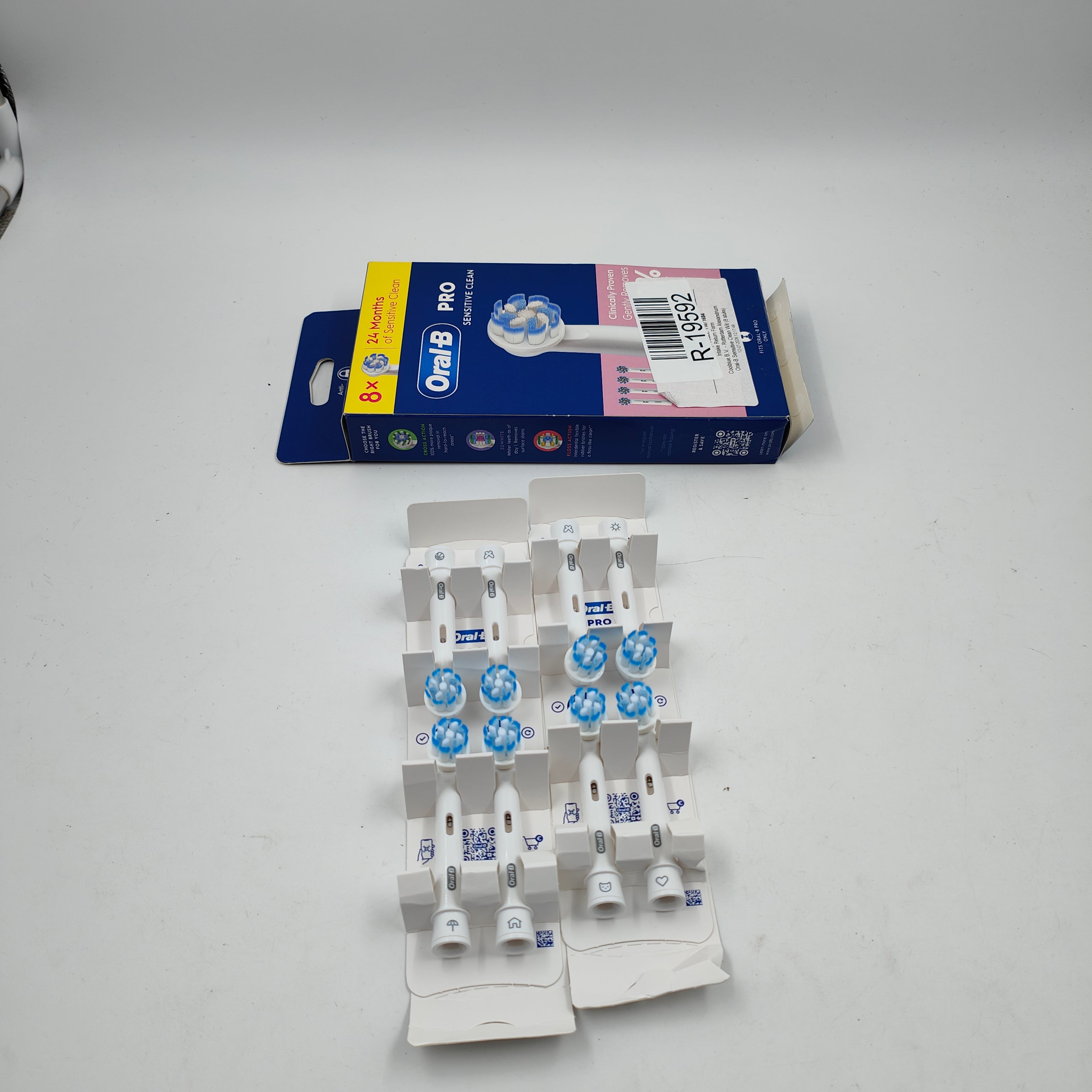 Oral-B Sensitive Clean Weiß (8 Stück)