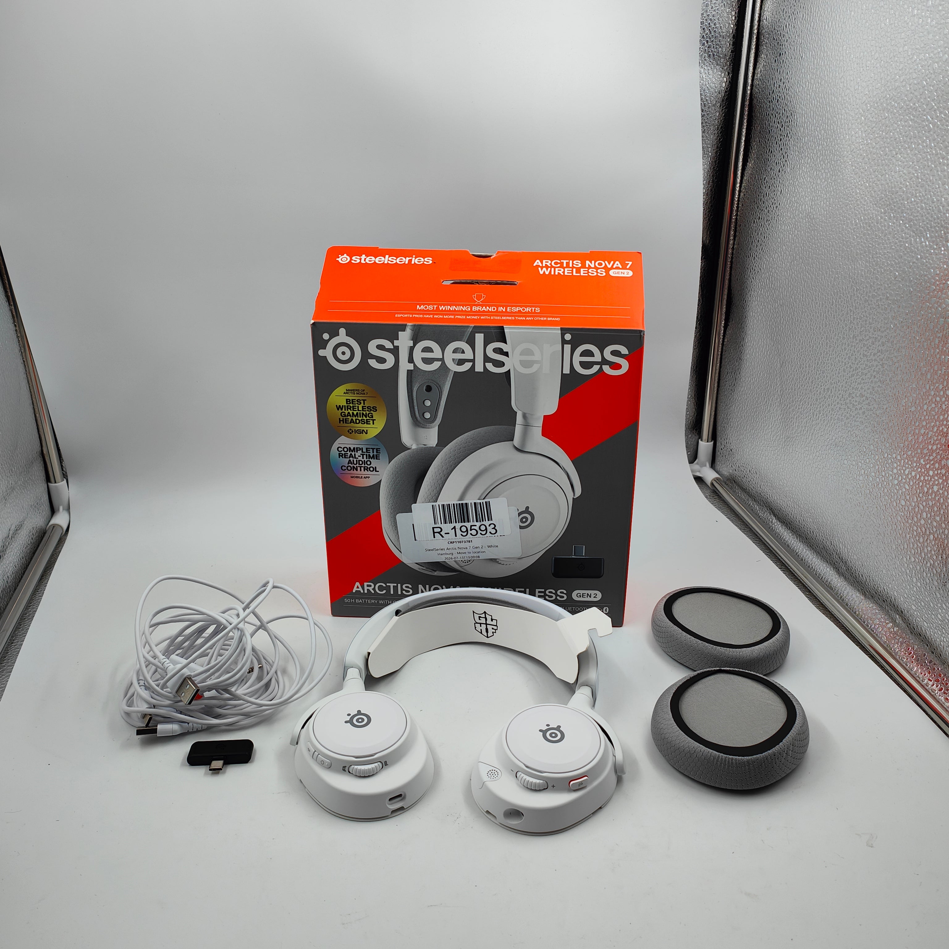 SteelSeries Arctis Nova 7 Gen 2 Weiß