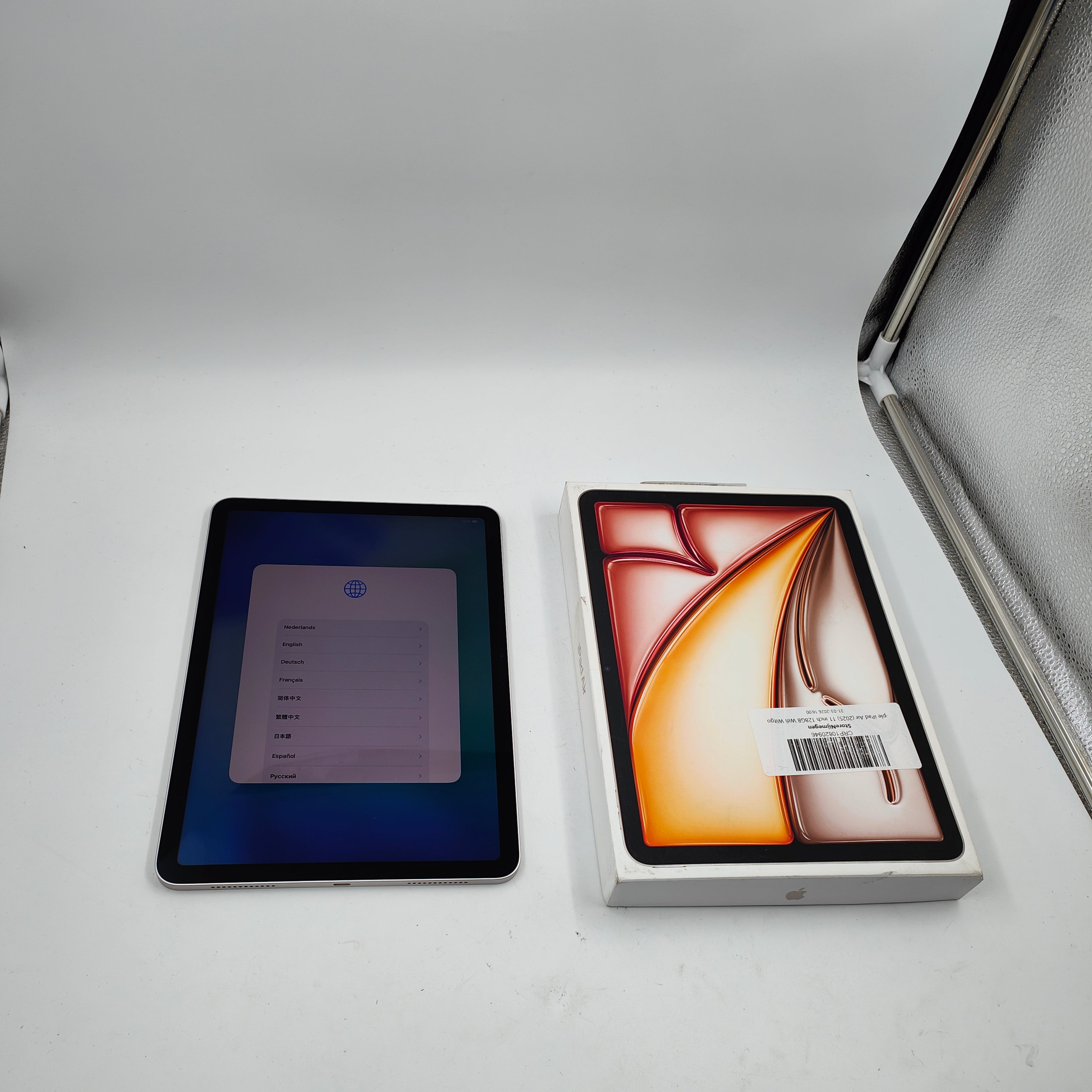 Apple iPad Air (2025) 11 Zoll 128 GB WLAN Weißgold
