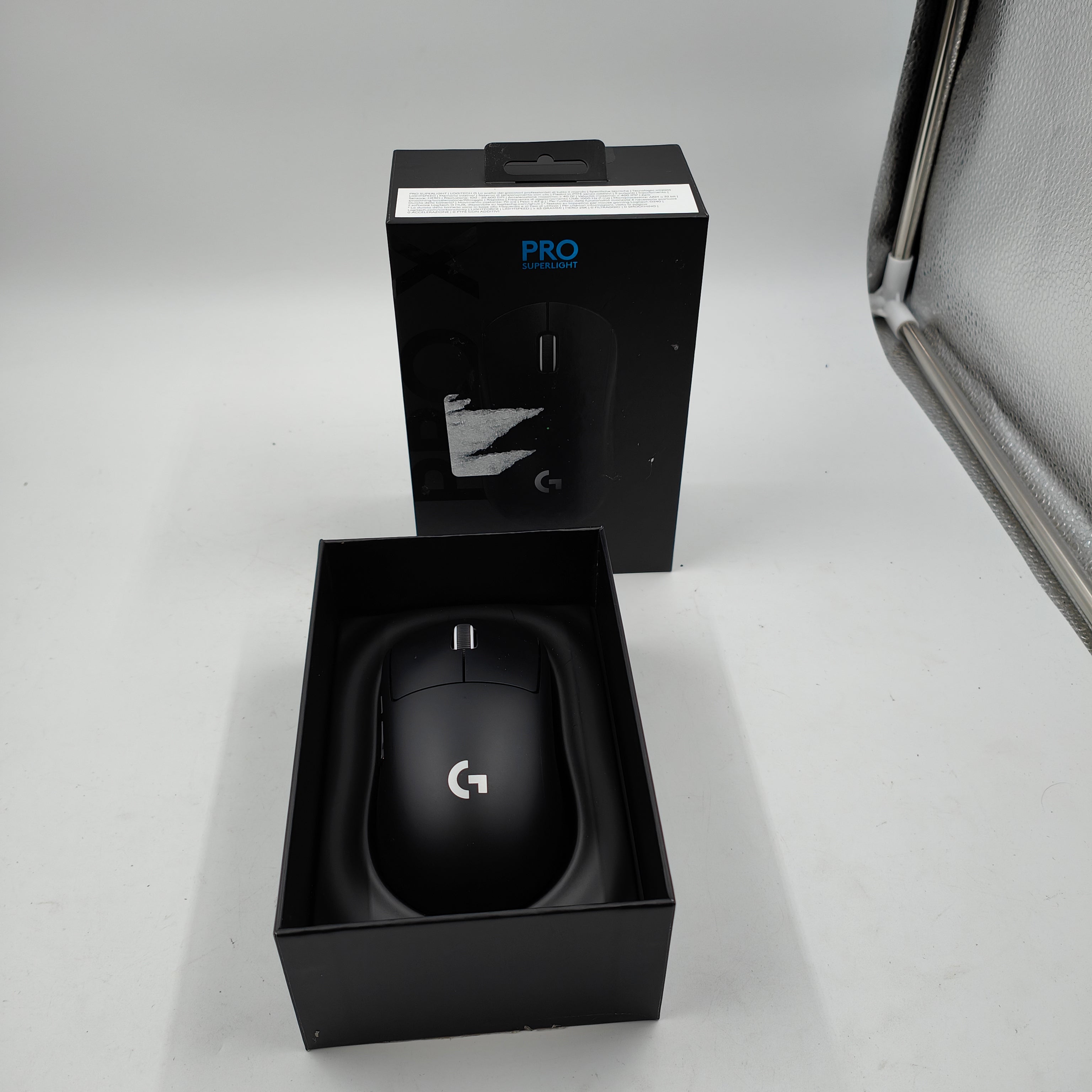 Logitech G Pro X Superlight Draadloze Gaming Muis Zwart