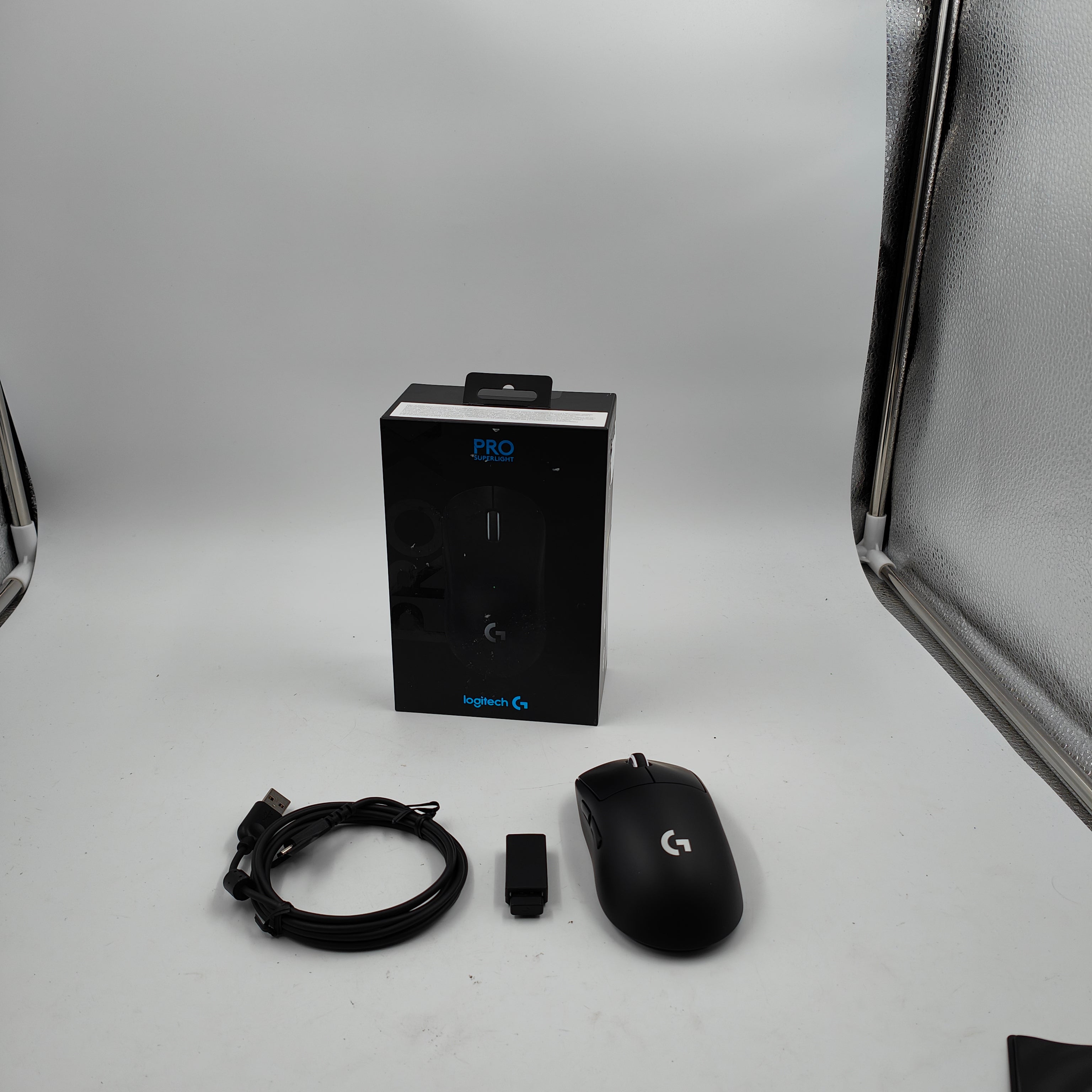 Logitech G Pro X Superlight Draadloze Gaming Muis Zwart