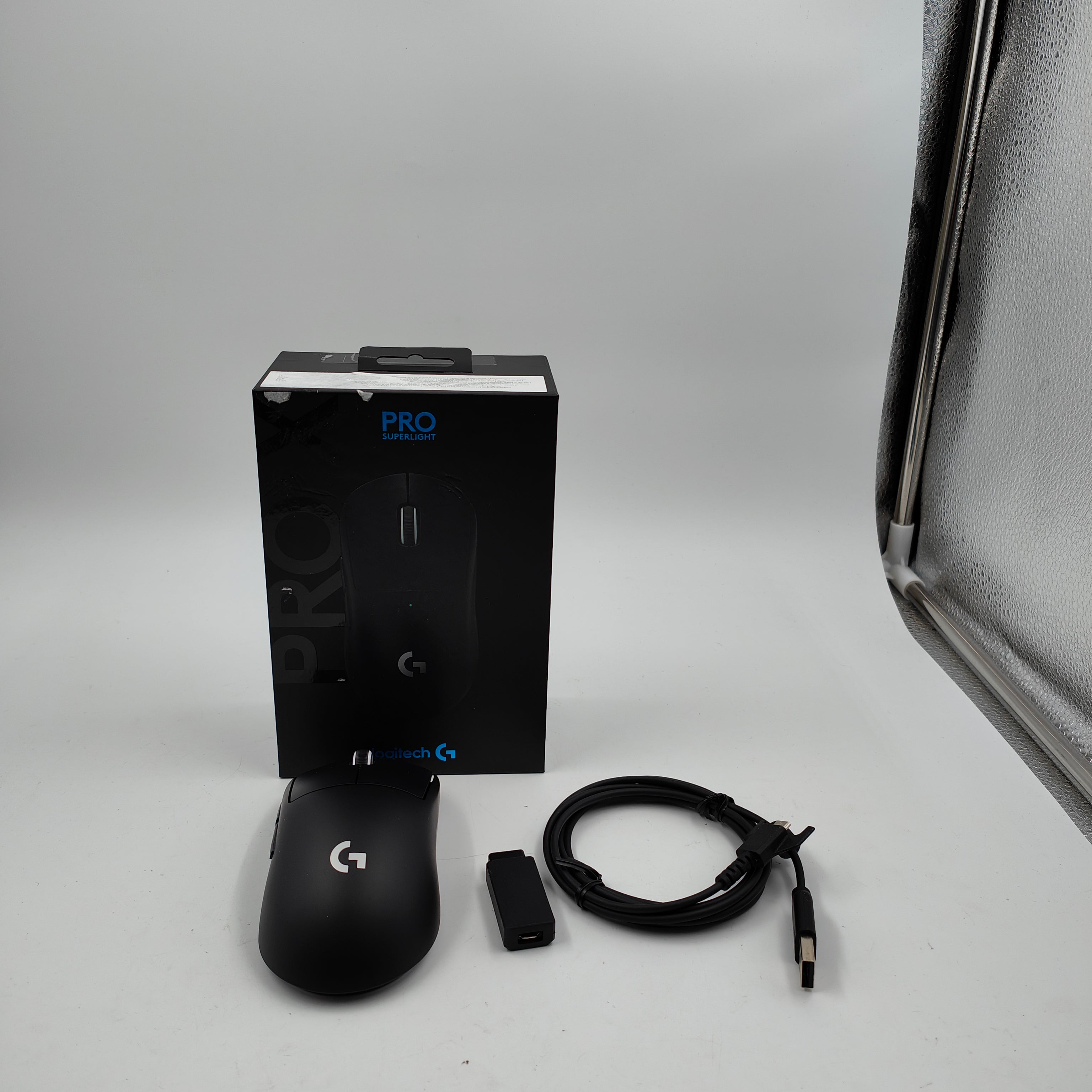 Logitech G Pro X Superlight Draadloze Gaming Muis Zwart