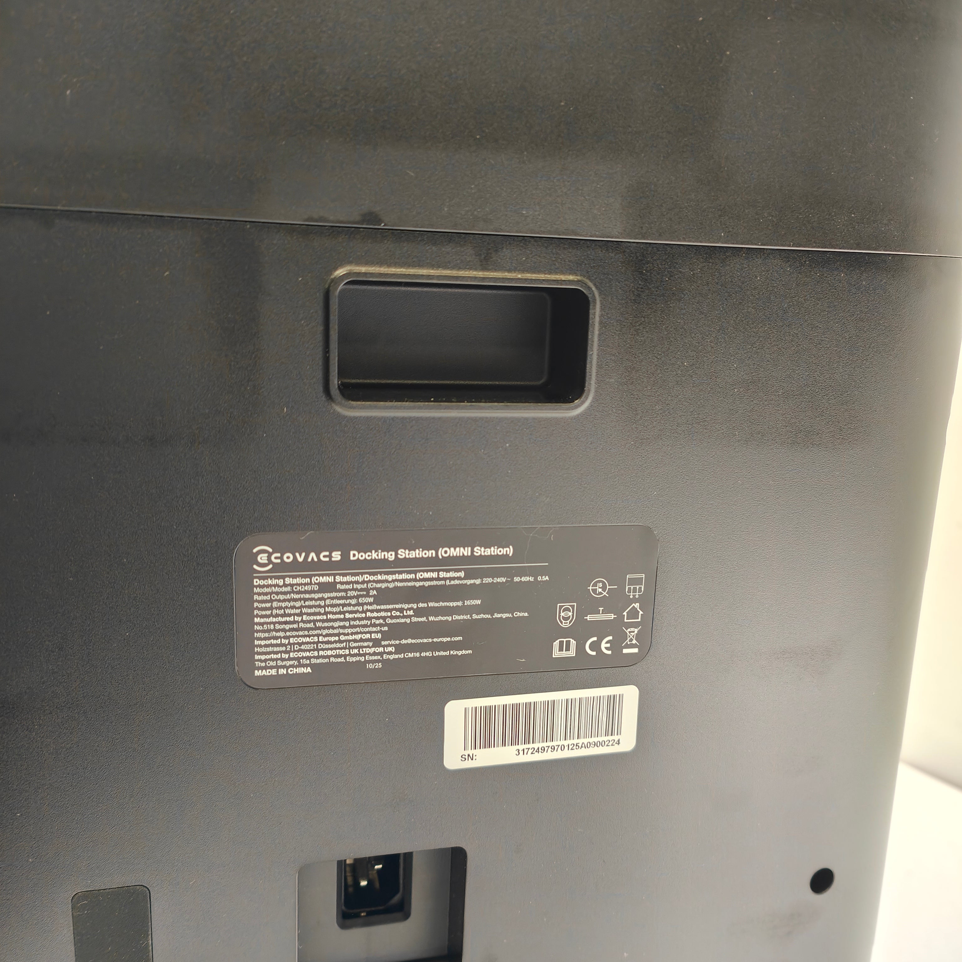 Ecovacs Deebot X9 Pro OMNI Black