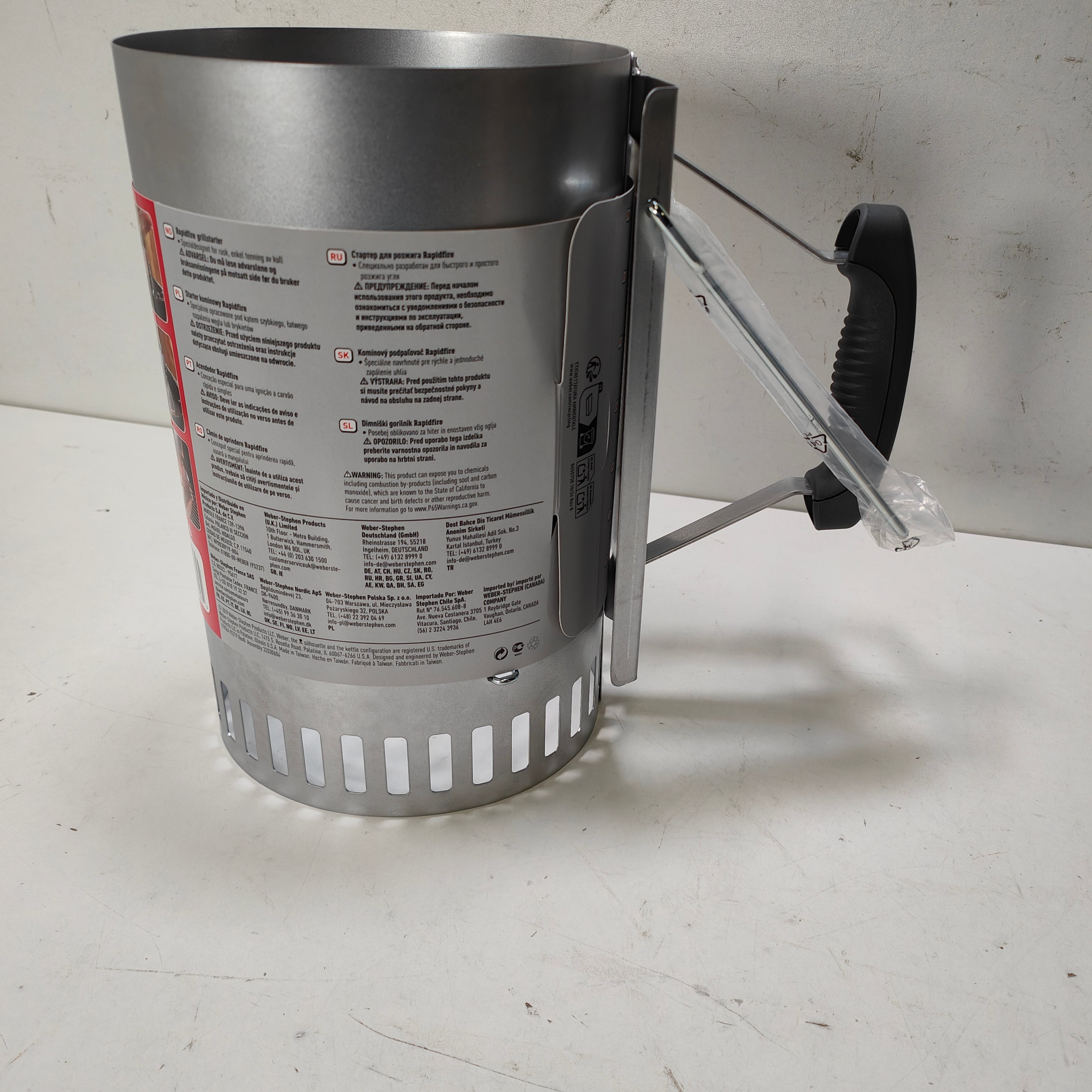 Weber Large Charcoal Briquette Starter