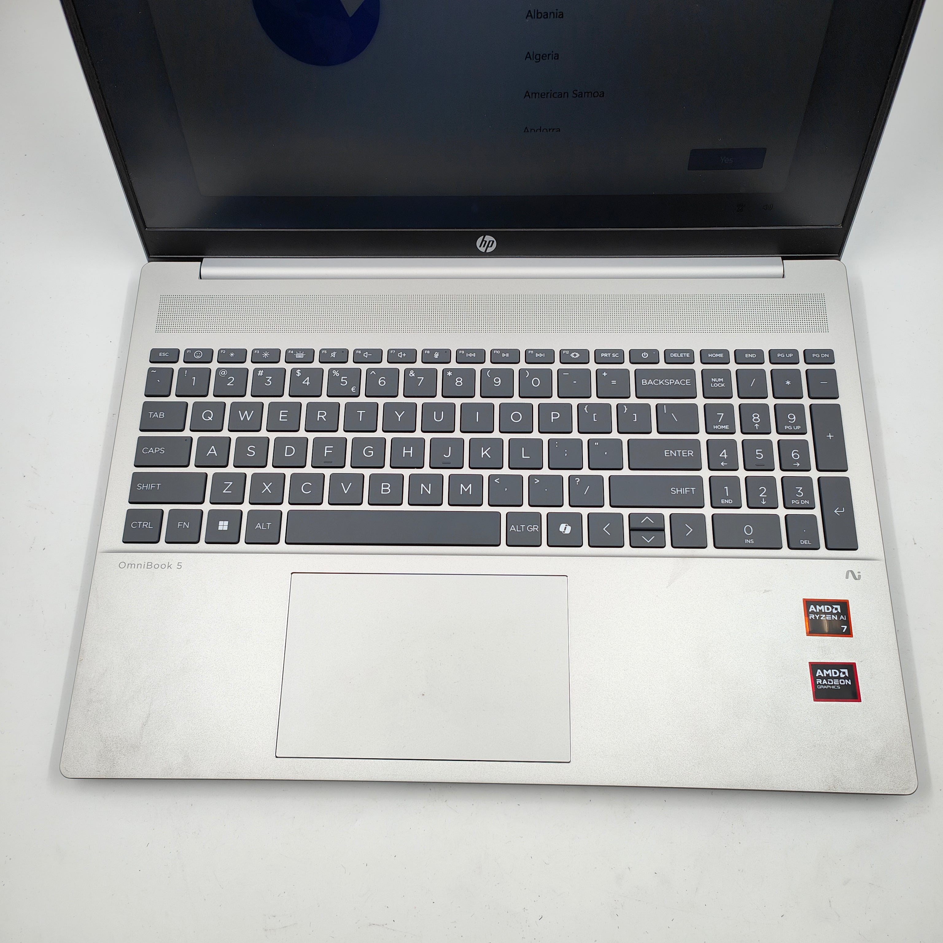 HP OmniBook 5 16-ag1975nd QWERTY