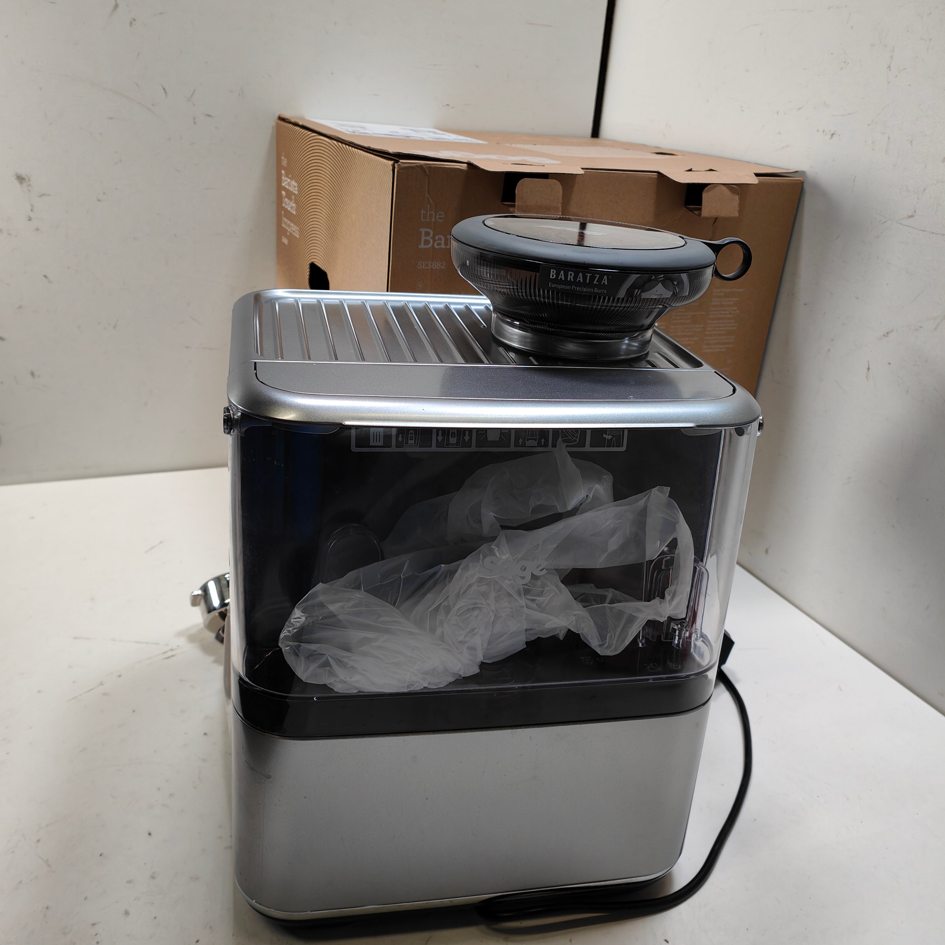 Sage Barista Touch Impress Cold Brushed Stainless Steel