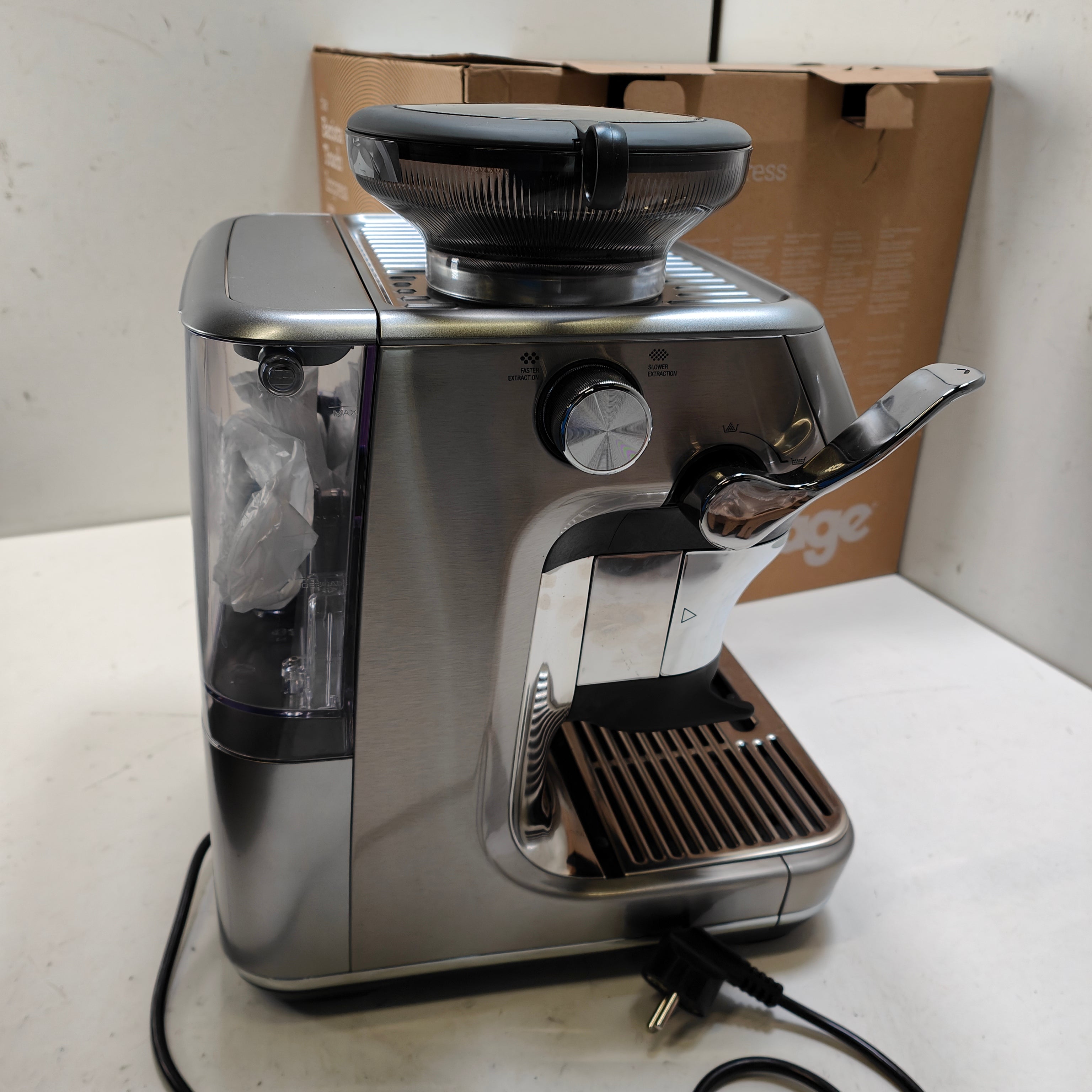 Sage Barista Touch Impress Cold Brushed Stainless Steel