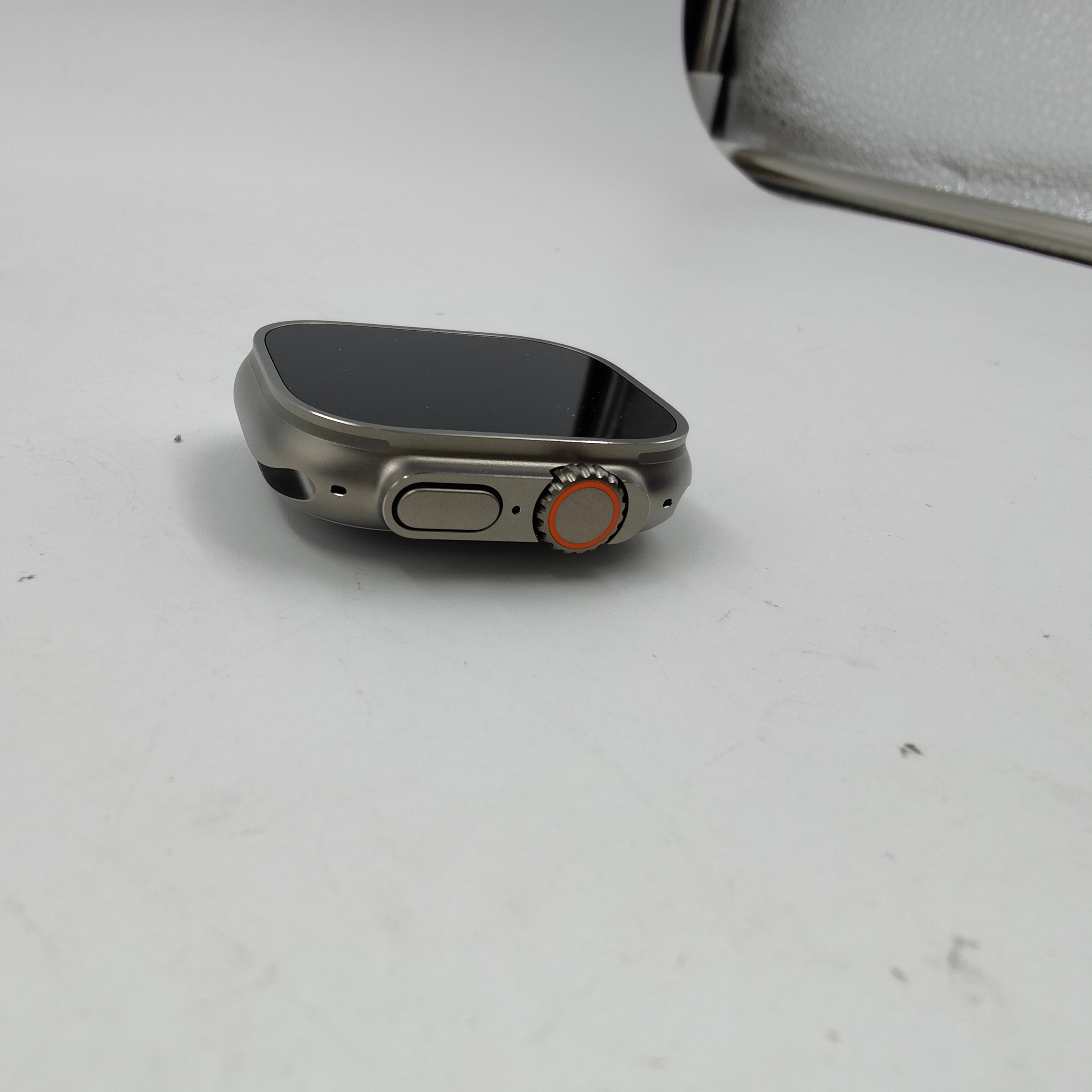 Apple Watch Ultra 2 4G 49mm argent, bracelet Trail bleu M/L