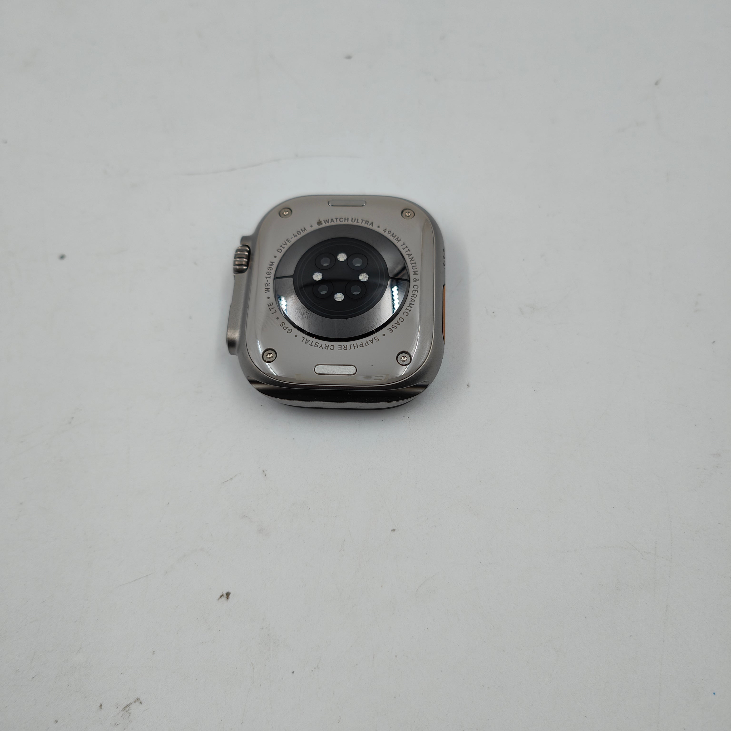 Apple Watch Ultra 2 4G 49mm argent, bracelet Trail bleu M/L