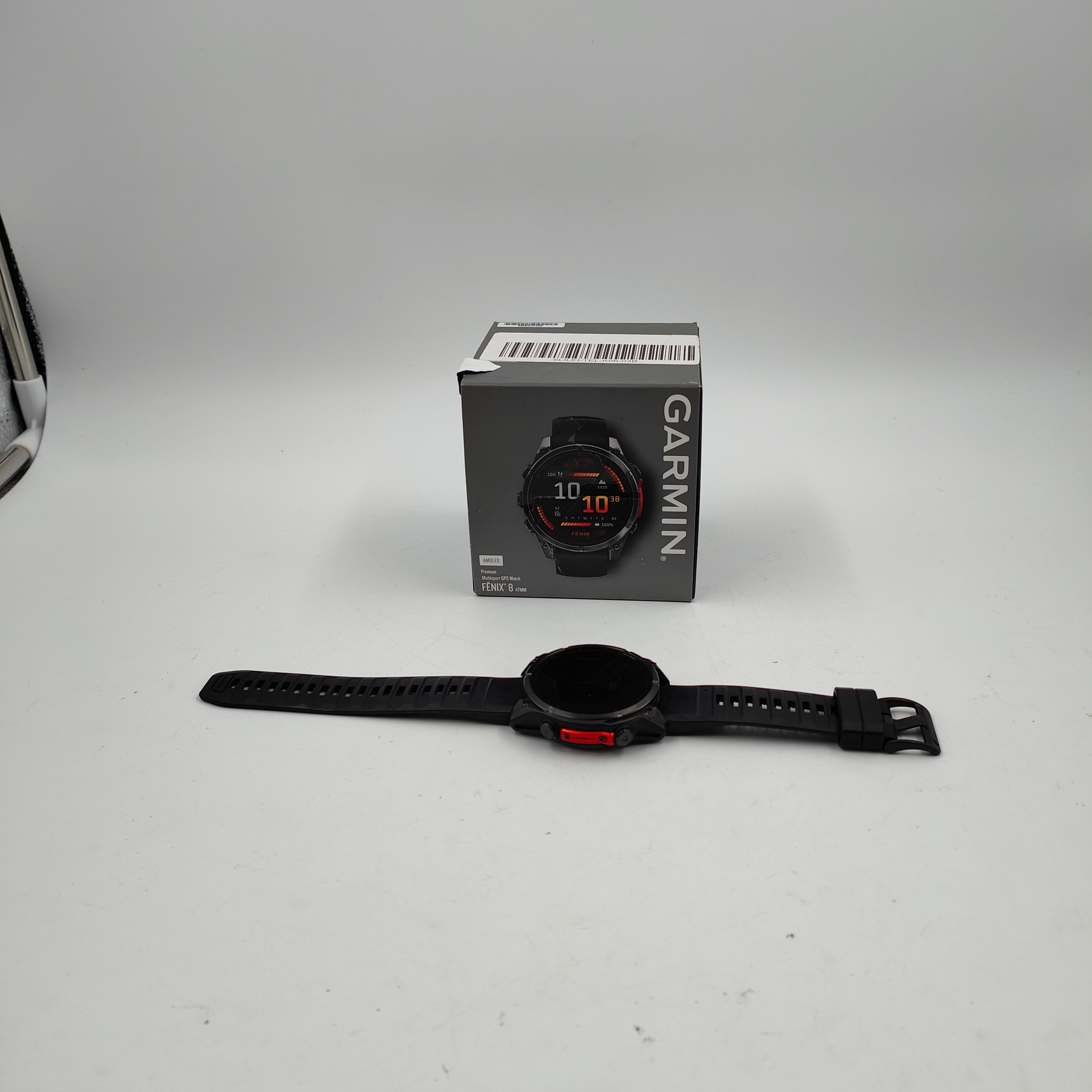 Garmin fenix 8 47 mm Schiefergrau Stahl/Schwarz