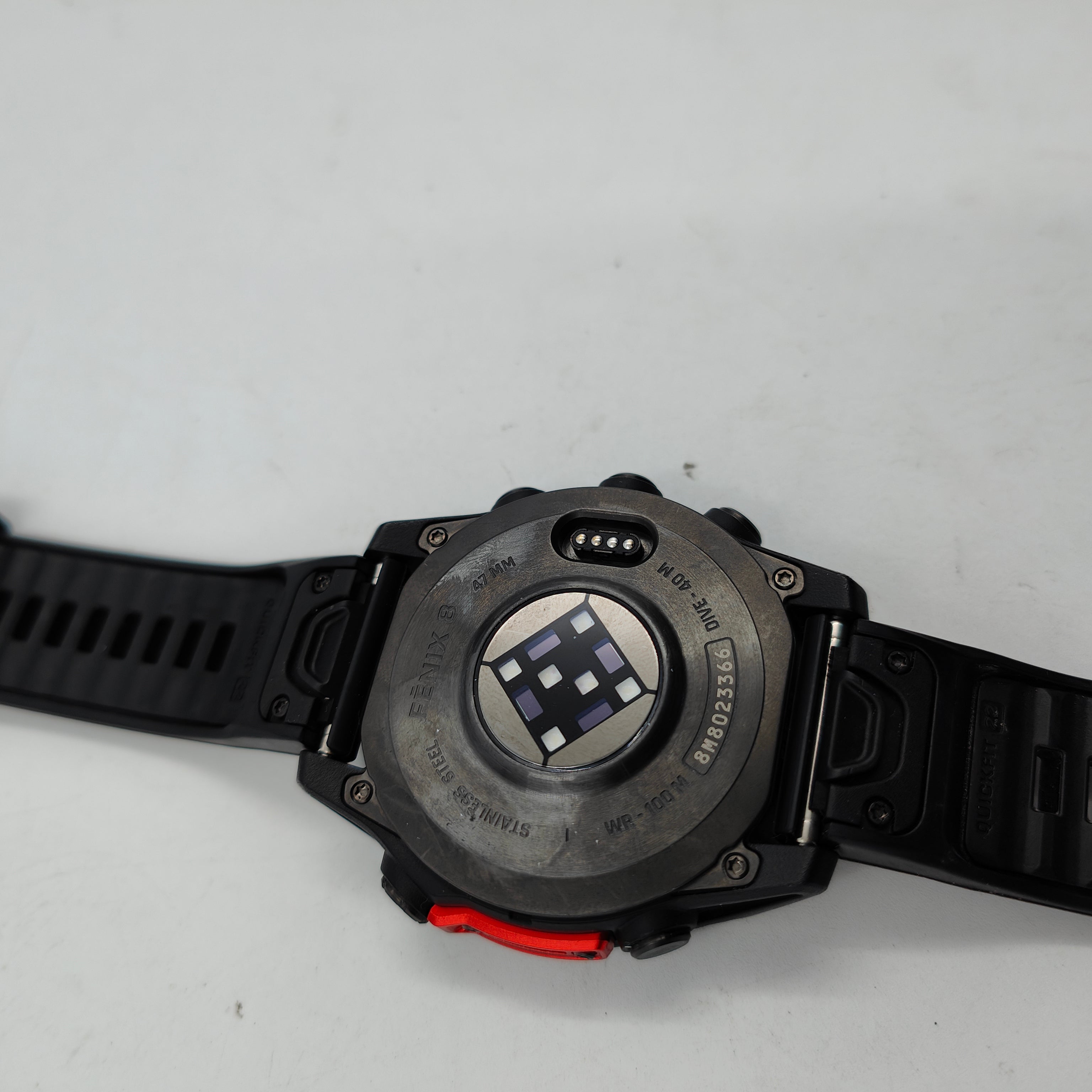 Garmin fenix 8 47 mm Schiefergrau Stahl/Schwarz