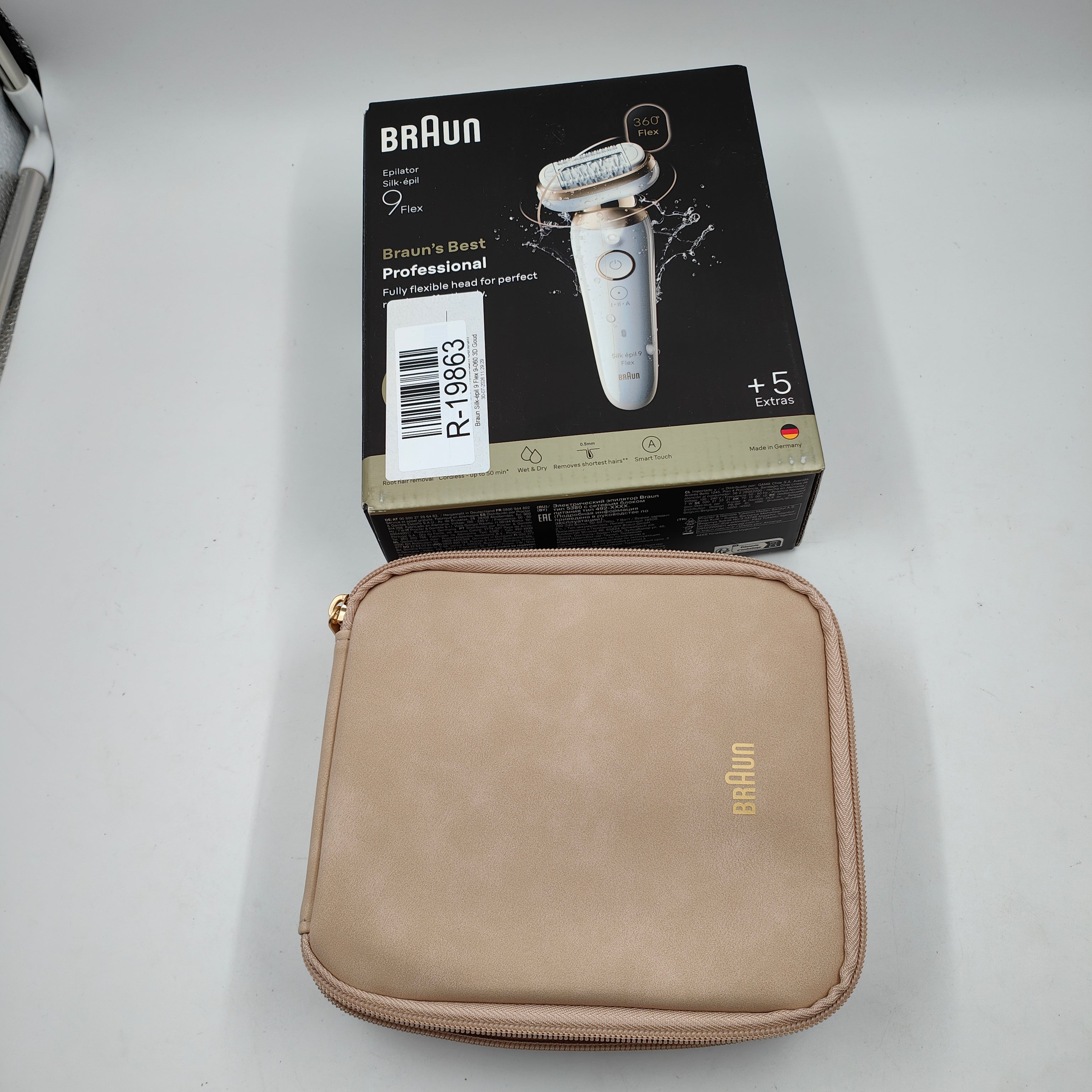 Braun Silk-épil 9 Flex 9-060 3D doré
